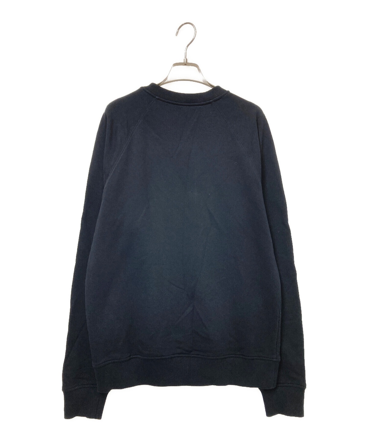 中古・古着通販】BALMAIN (バルマン) Metallic Flock Logo Sweatshirt