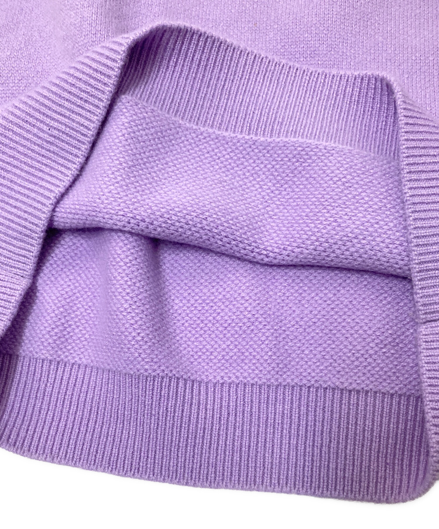 中古・古着通販】MEIAS (メイアス) カシミヤスキッパーポロニット