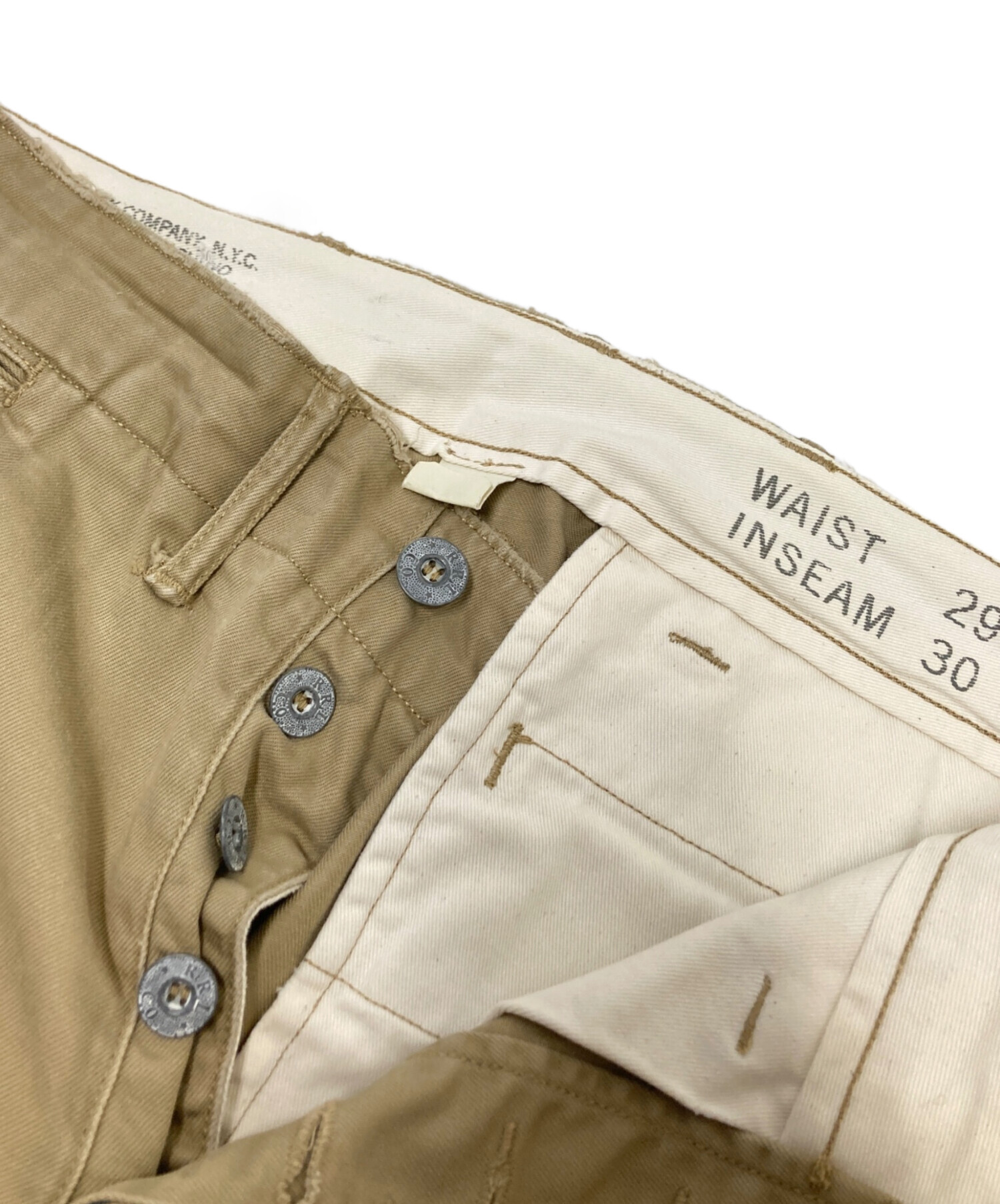 中古・古着通販】RRL (ダブルアールエル) ミリタリーチノトラウザー