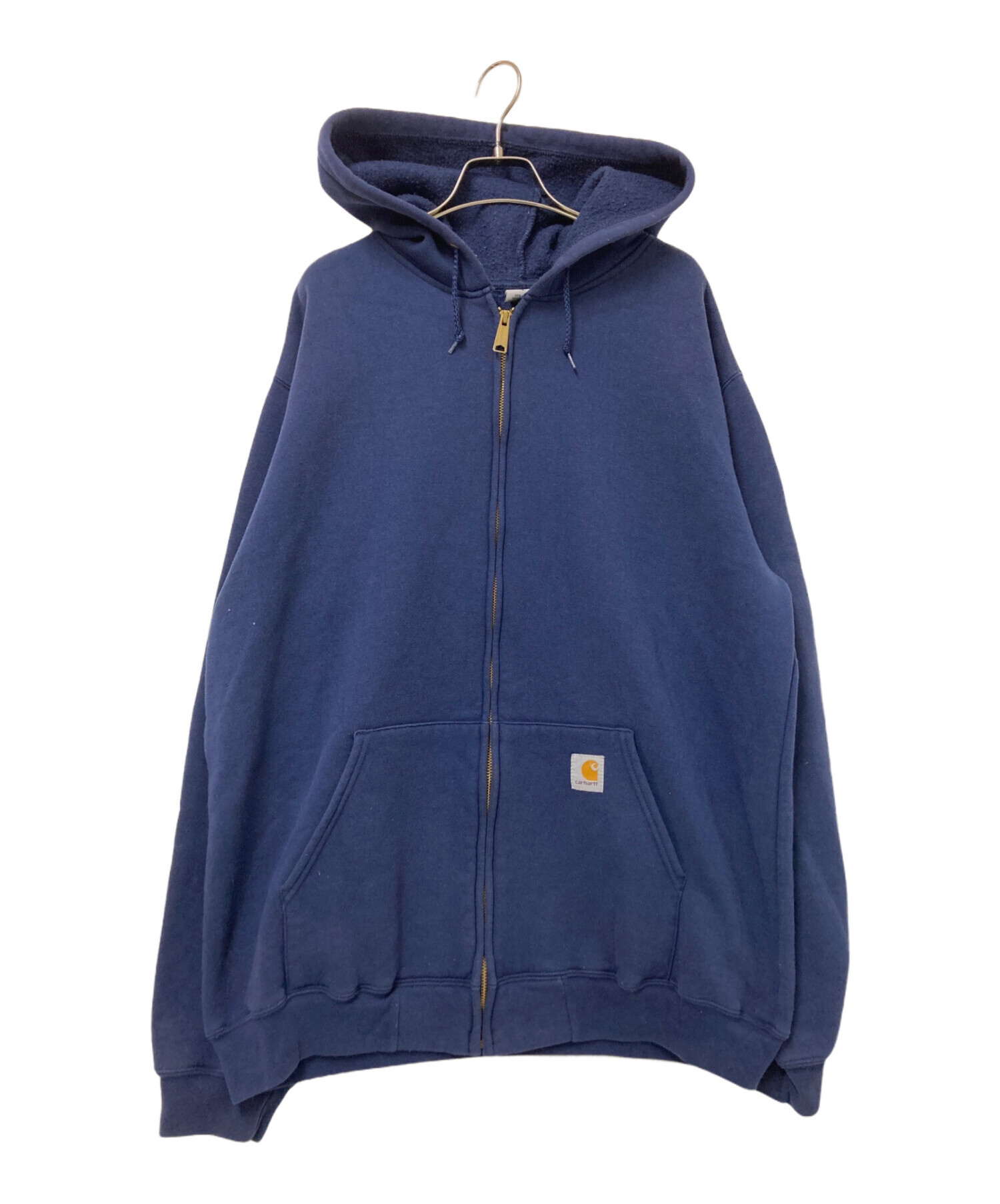 中古・古着通販】CarHartt (カーハート) ジップパーカー ネイビー 