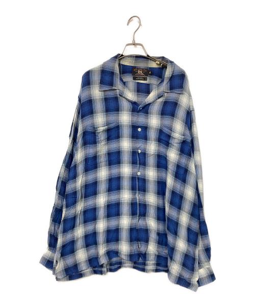 中古・古着通販】RRL (ダブルアールエル) オープンカラーオンブレ