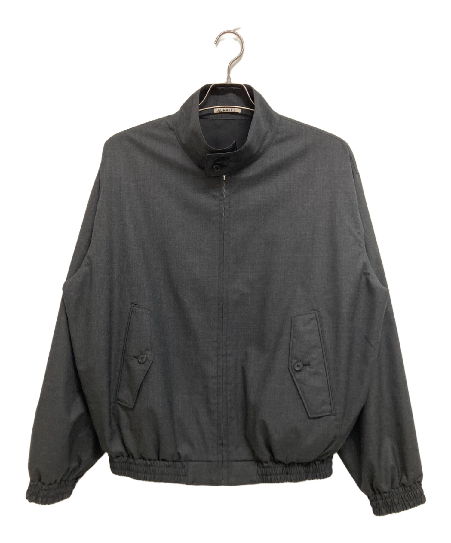 中古・古着通販】AURALEE (オーラリー) ULTRA FINE TROPICAL WOOL ZIP 