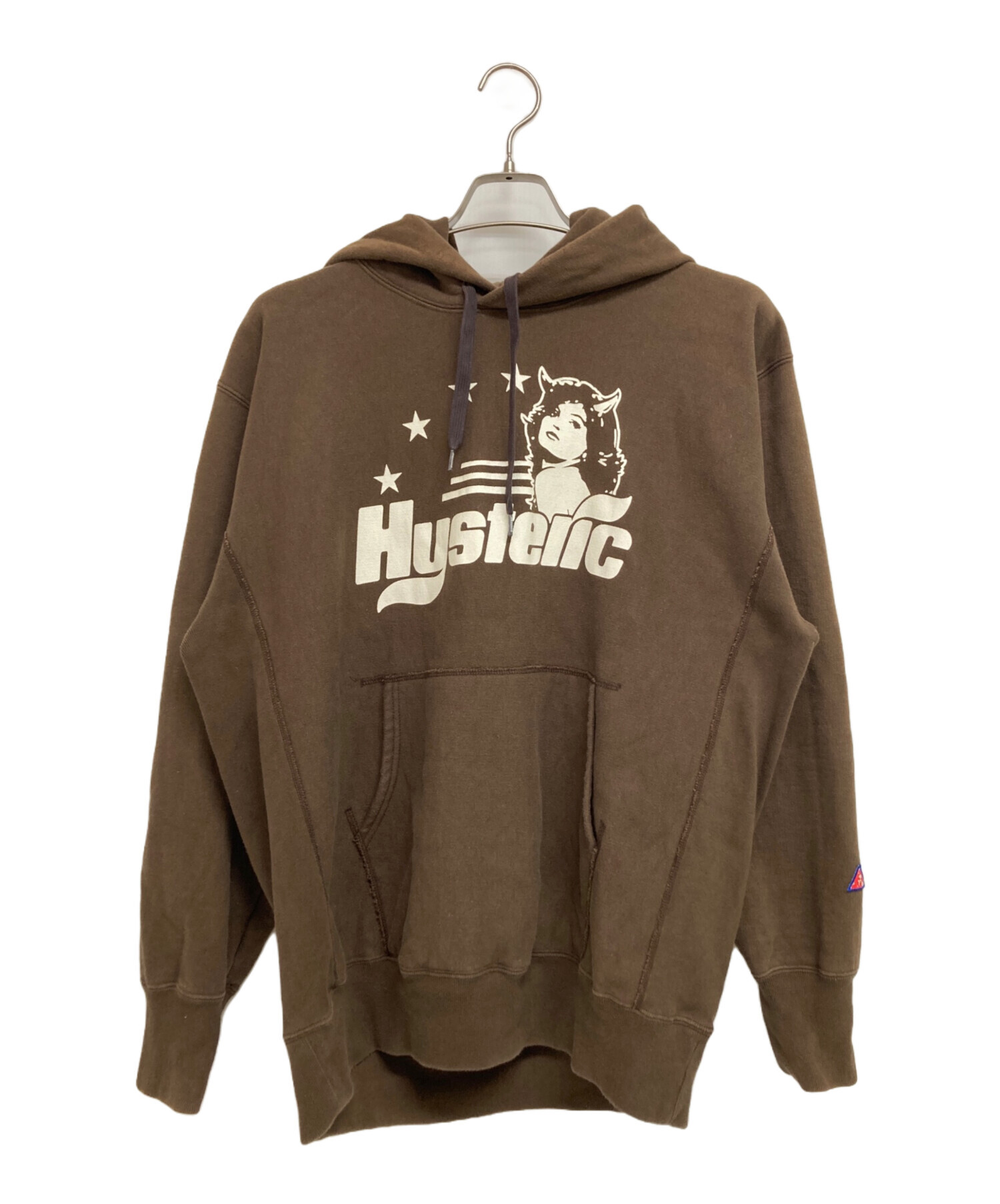 シュプリーム ヒステリックグラマー コラボ パーカー 17AW ブラウン 中古・古着通販】Hysteric Glamour (ヒステリックグラマー) EVIL'S