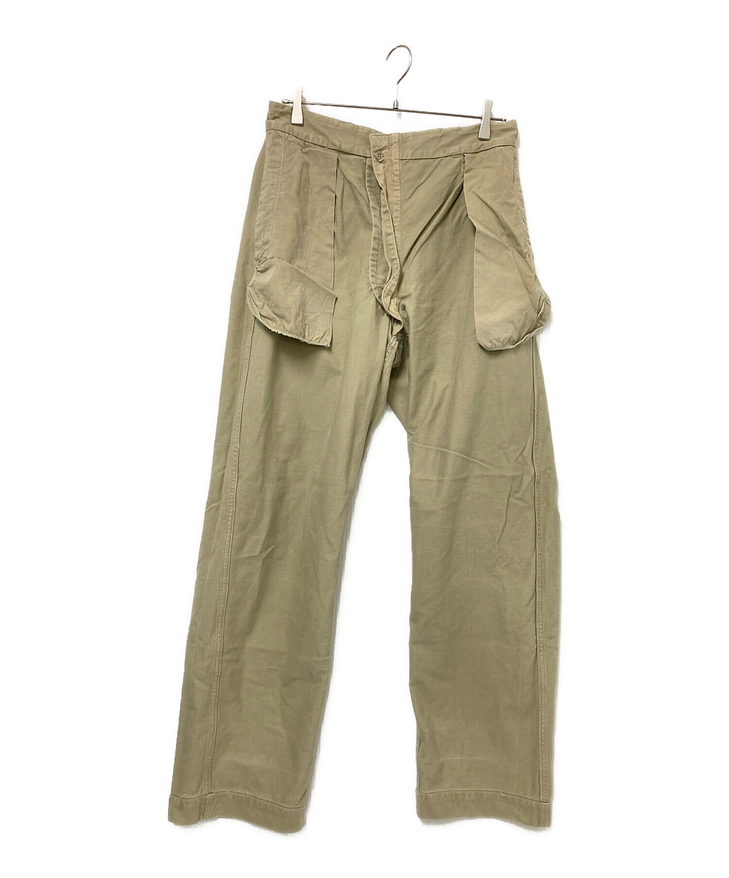 米軍実物 90s WOMAN'S CLASS4 チノトラウザーズパンツ 6 中古・古着通販】French Army (フランス軍) M-52 チノトラウザーズ