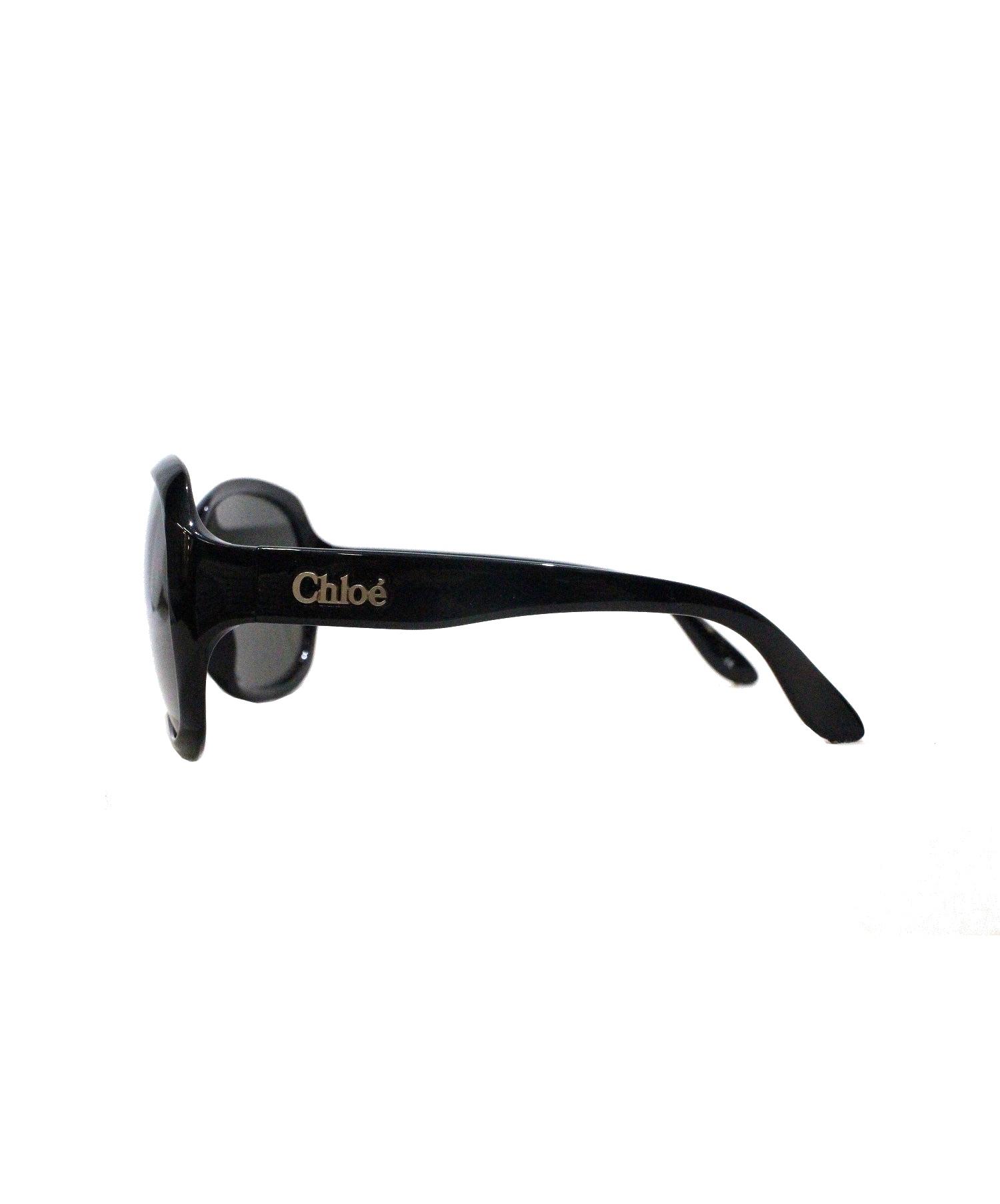 【ケース付】Chloé クロエ サングラス CL2227 ブラック フランス製 中古・古着通販】Chloe (クロエ) サングラス CL2227｜ブランド・古着