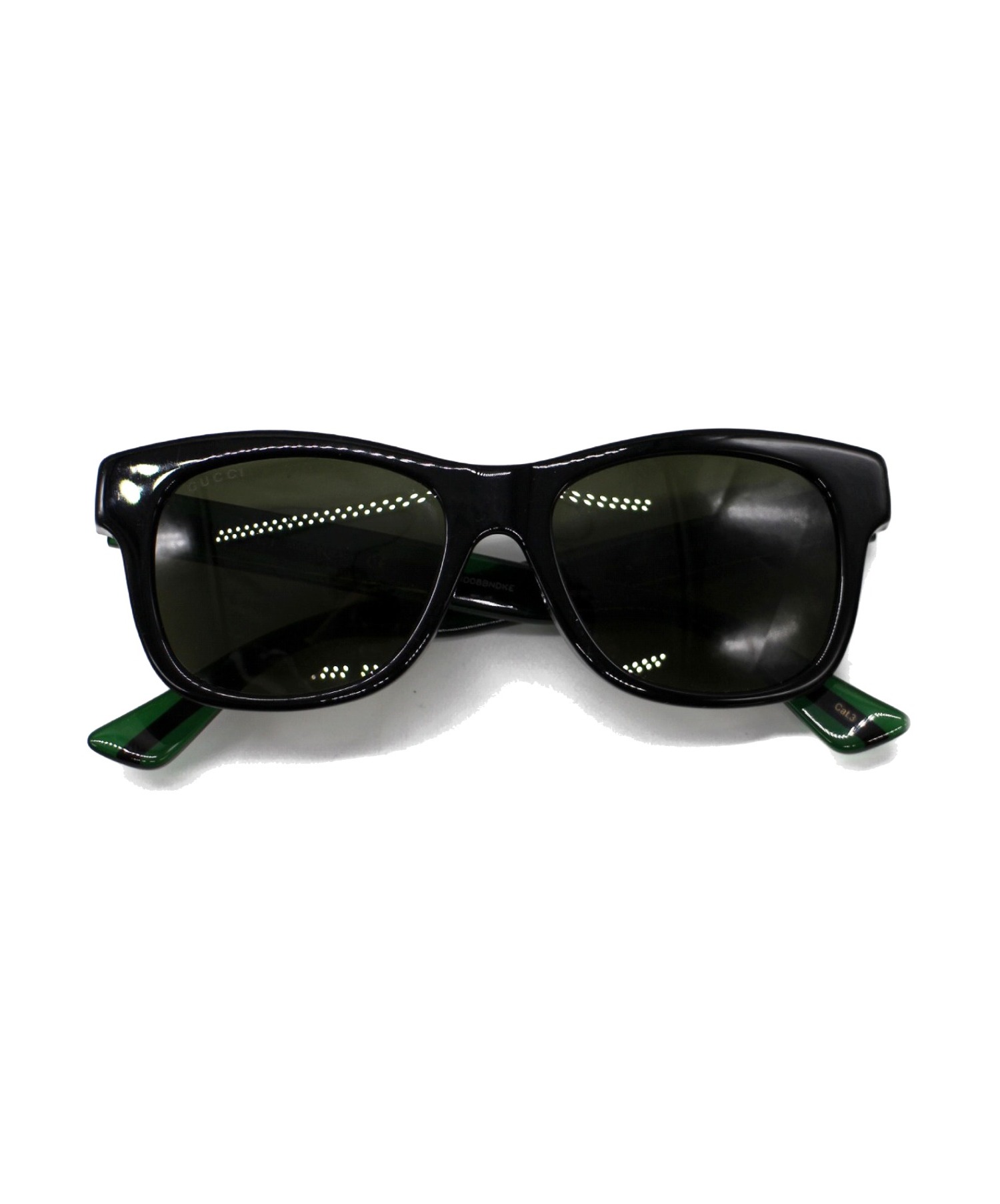 中古・古着通販】GUCCI (グッチ) サングラス ブラック GG0044SA 