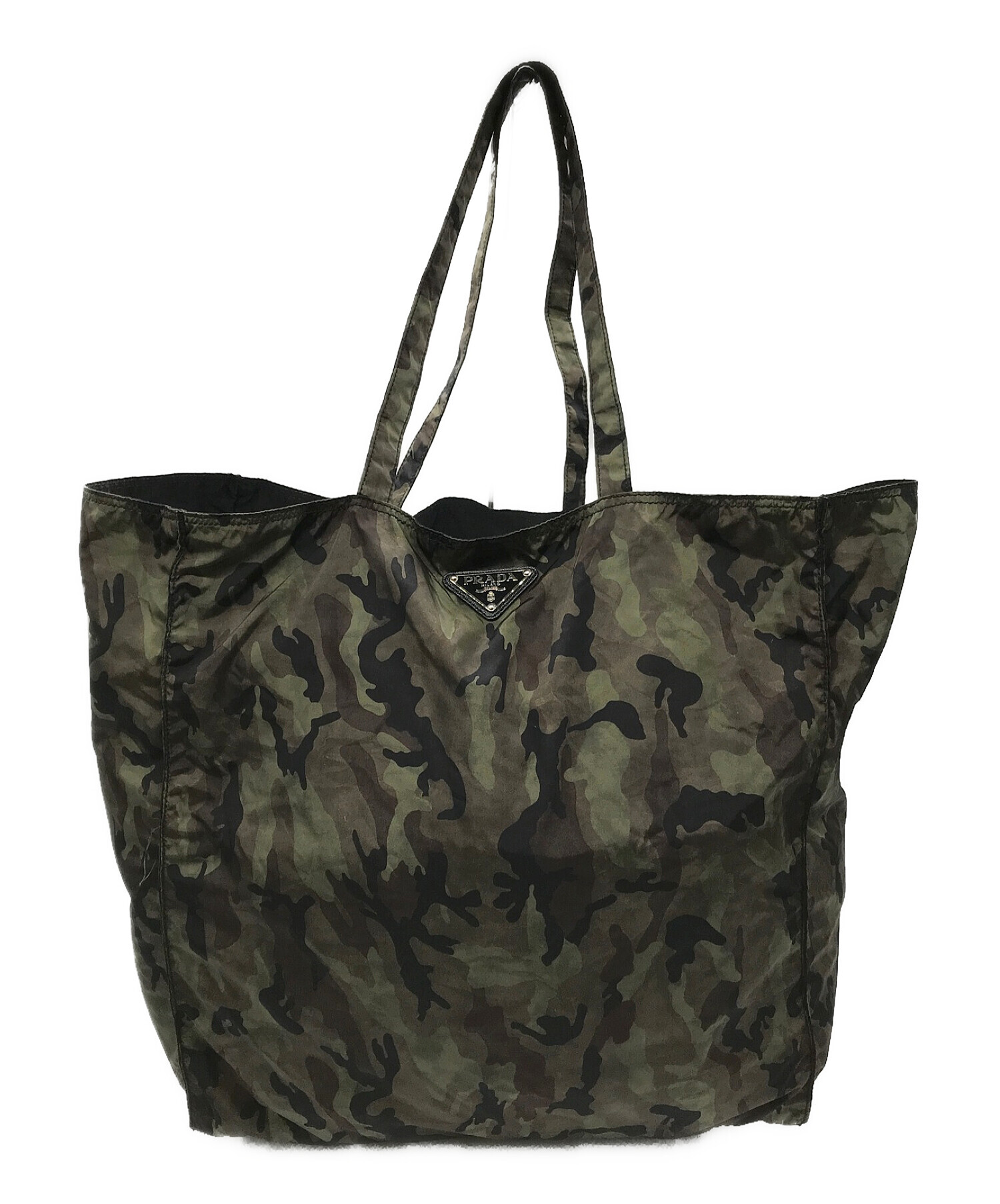 中古・古着通販】PRADA (プラダ) ポケッタッブルカモフラナイロン