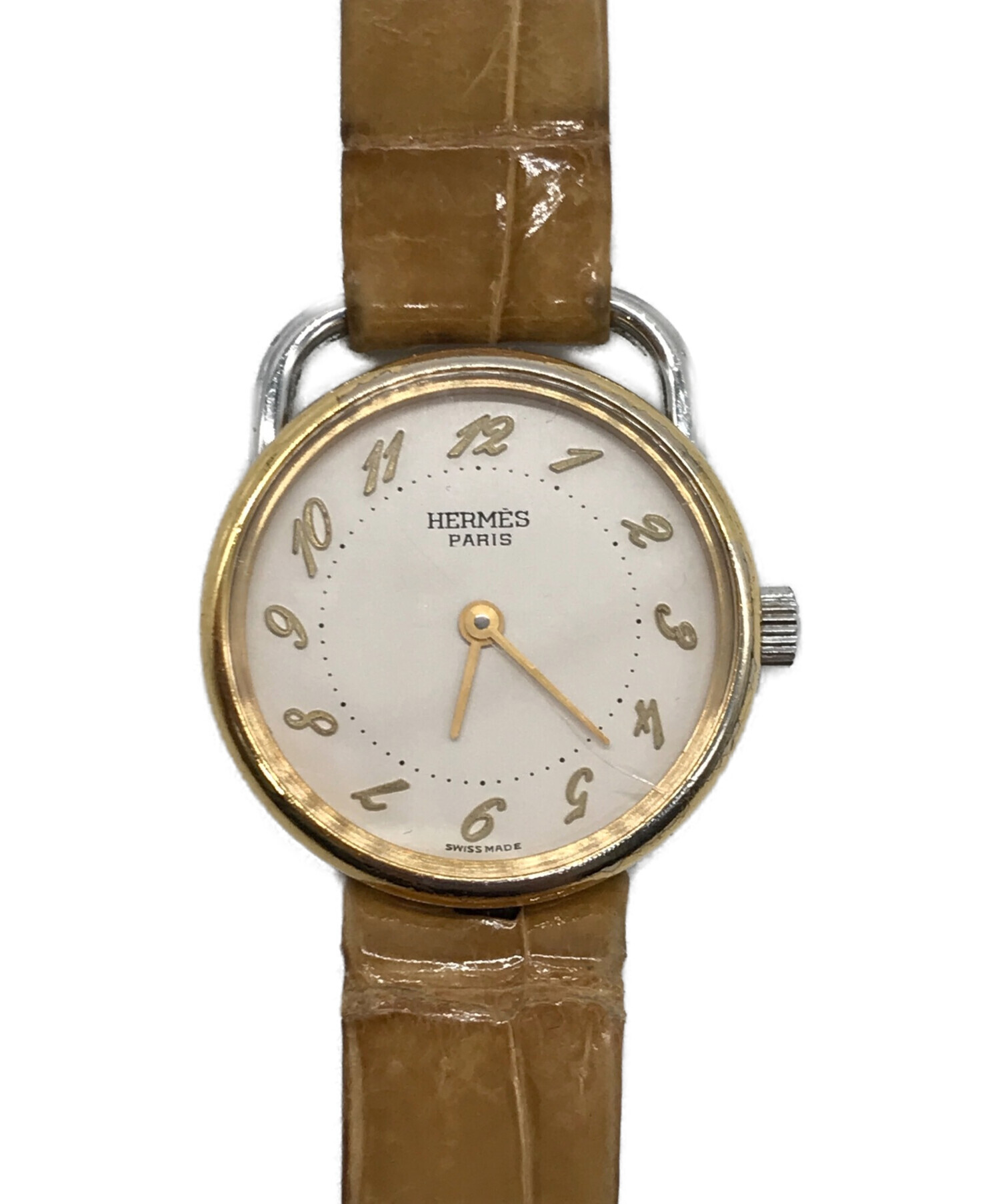中古・古着通販】HERMES (エルメス) アルソー リストウォッチ 中古・古着通販】HERMES (エルメス) アルソー リストウォッチ