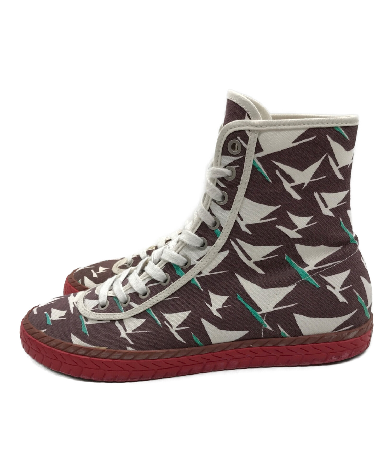 MARNI ドット柄　スニーカー 中古・古着通販】MARNI (マルニ) ハイカットスニーカー M24WS0061