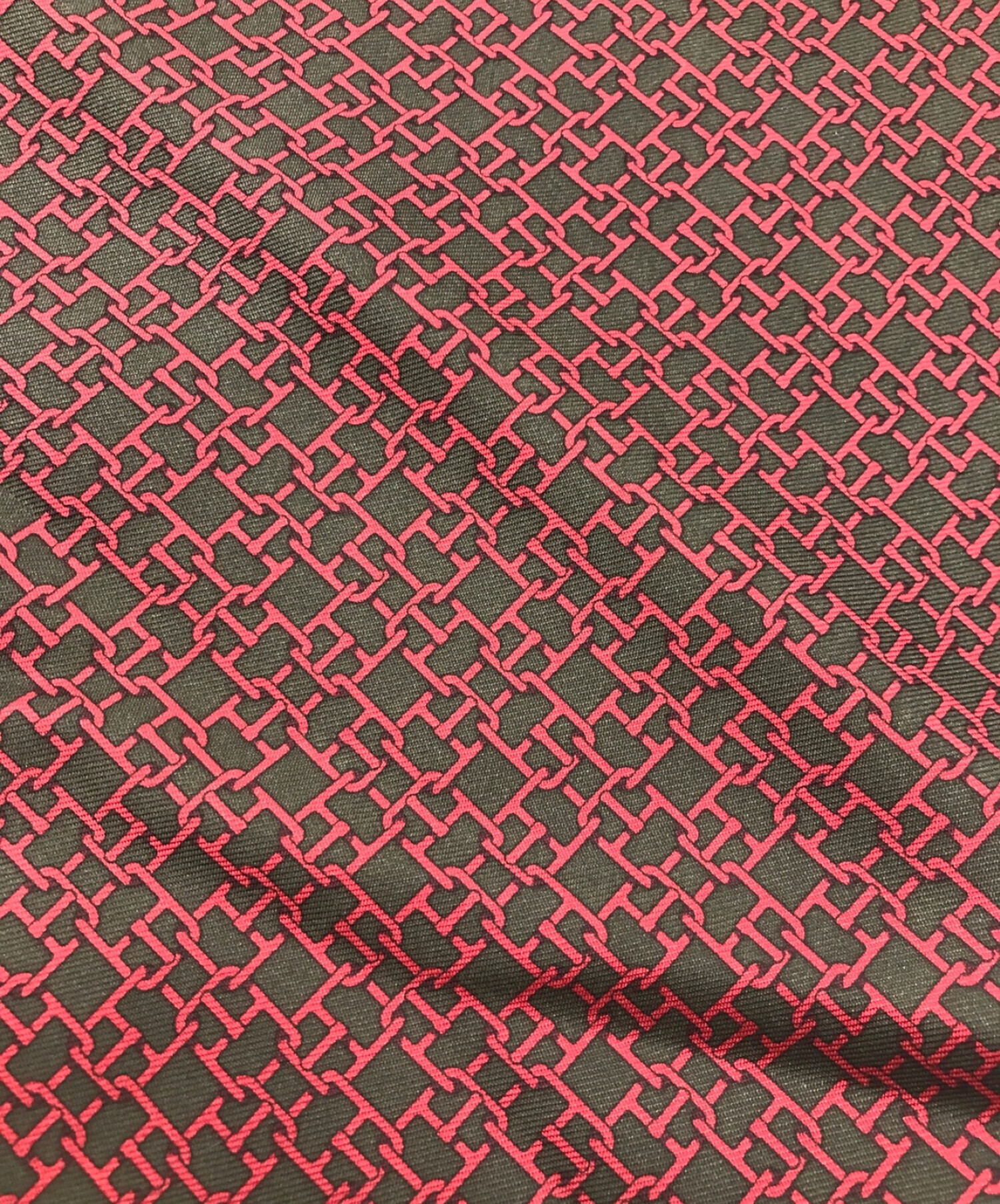 中古・古着通販】HERMES (エルメス) リバーシブルストール ブラウン 
