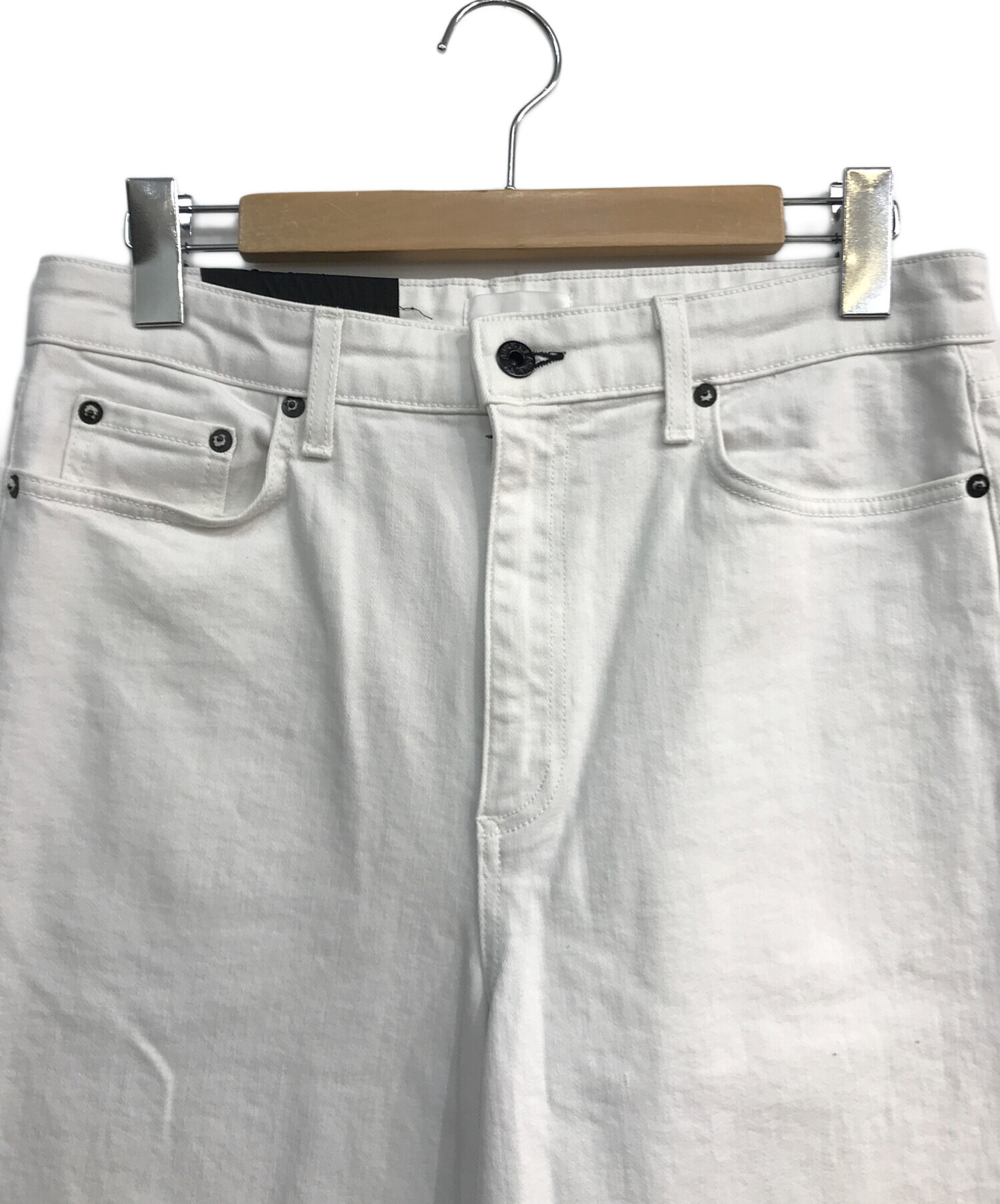 専用　アパルトモン　ホワイト 中古・古着通販】L'appartement (アパルトモン) ワイドデニムパンツ