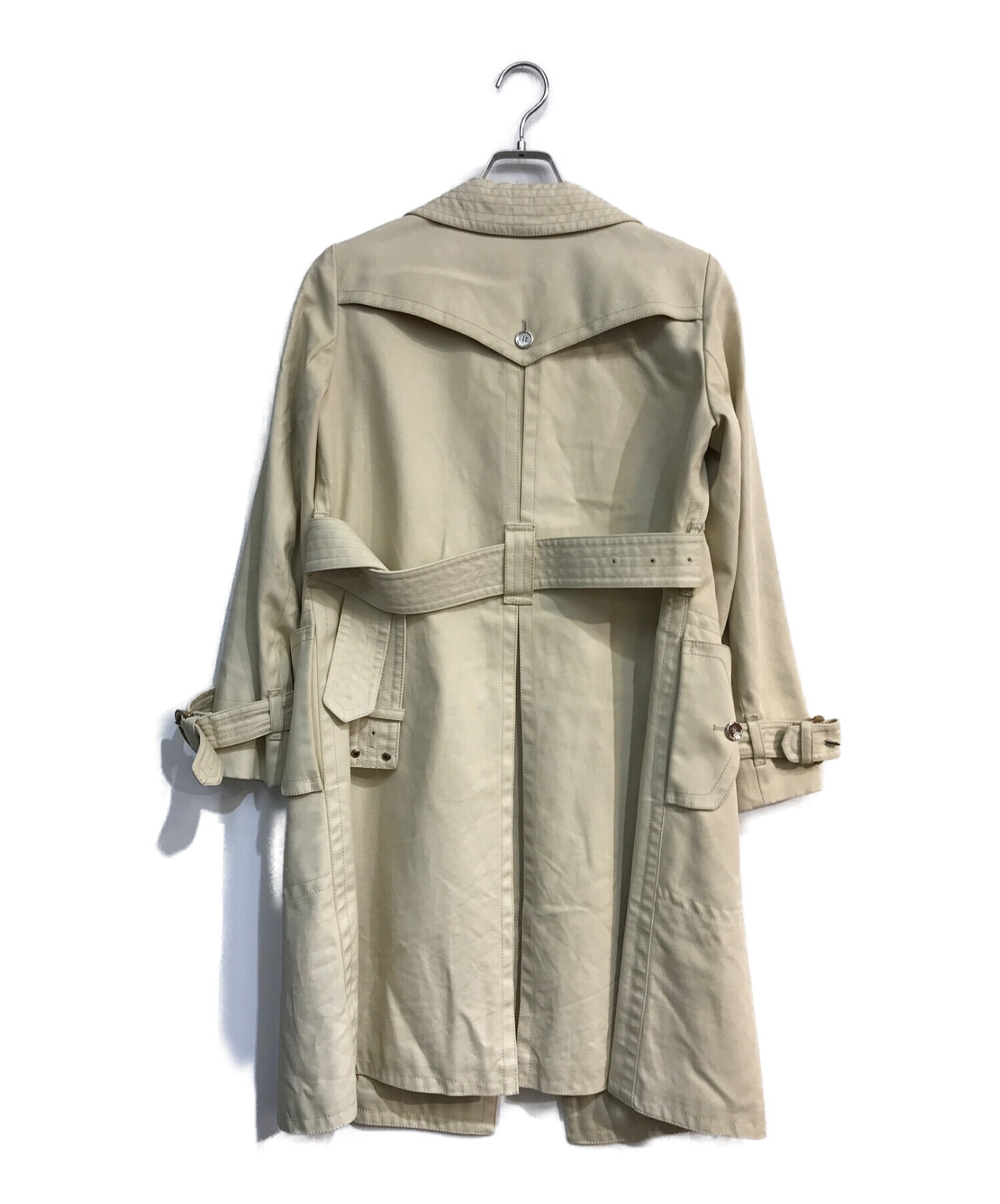 中古・古着通販】COACH (コーチ) トレンチコート ベージュ ベージュ