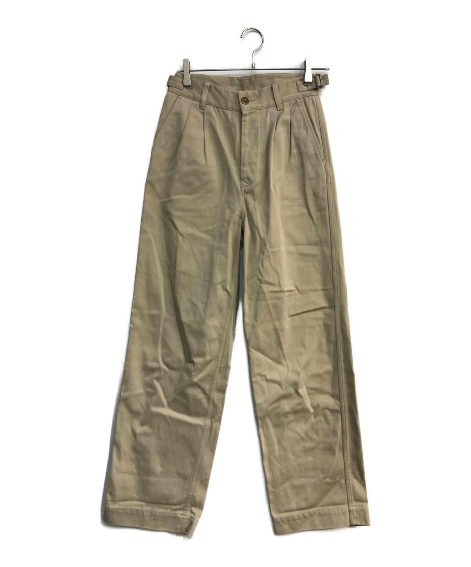 MHL. エムエイチエル マーガレットハウエル ツータックウールワイド