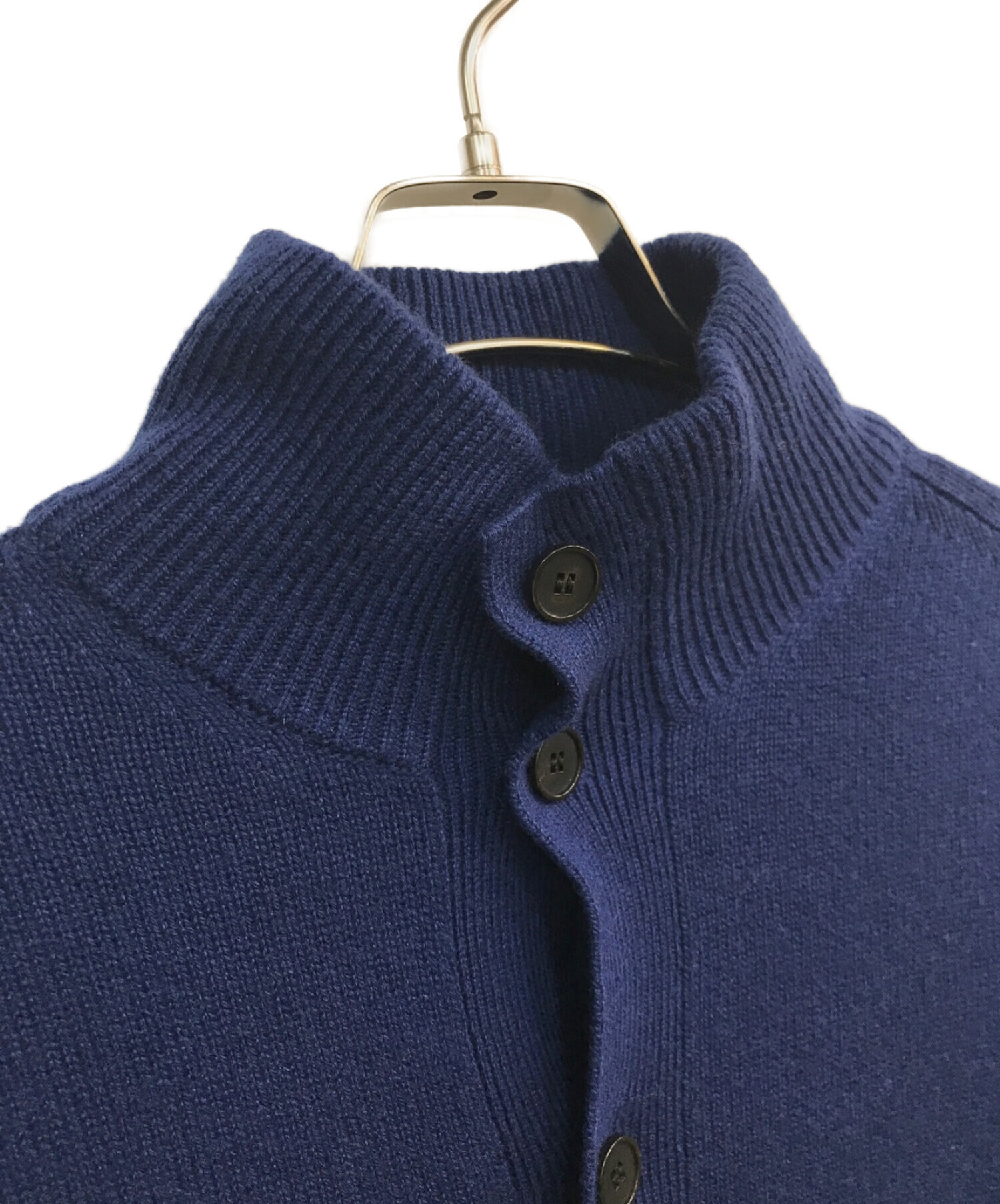 正規品 LOUIS VUITTON ルイヴィトン カーディガン メンズ XL紺 中古・古着通販】LOUIS VUITTON (ルイ ヴィトン) カシミヤ