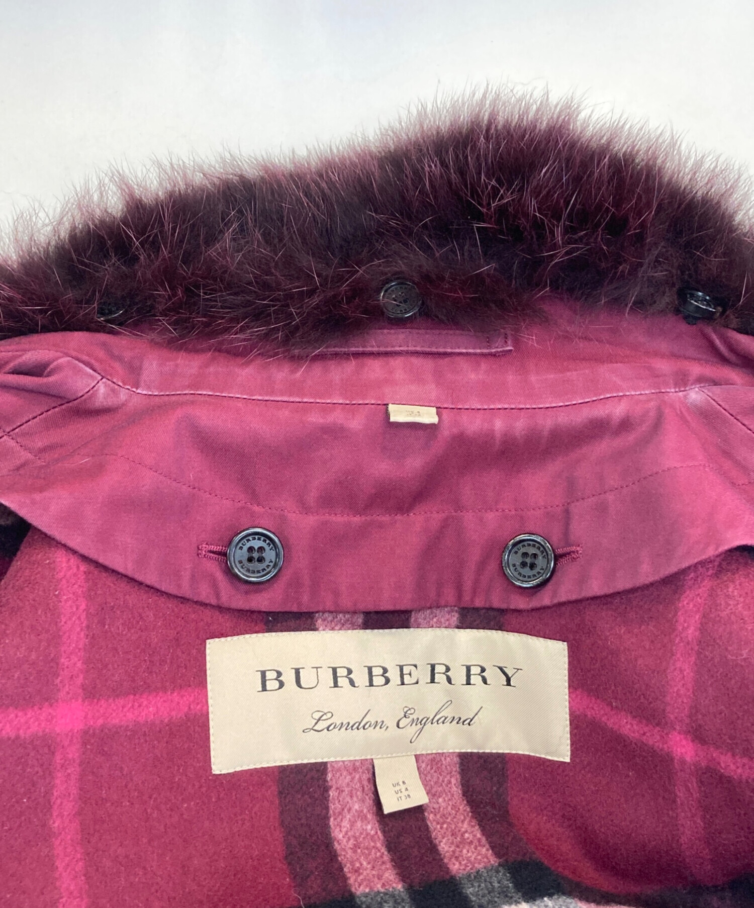 中古・古着通販】BURBERRY (バーバリー) ライナー付トレンチコート