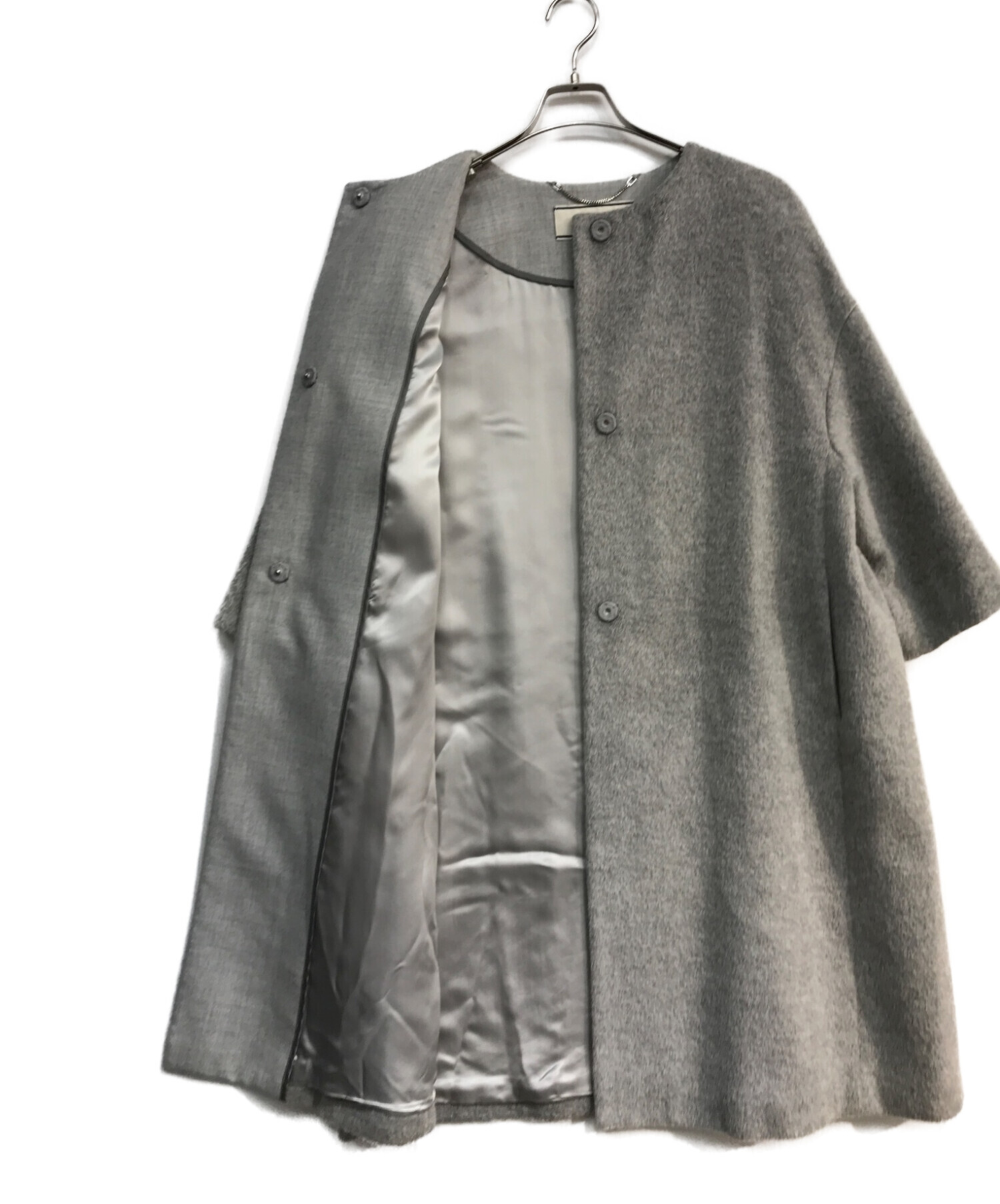 中古・古着通販】ADORE (アドーア) アルパカシャギーノーカラーコート