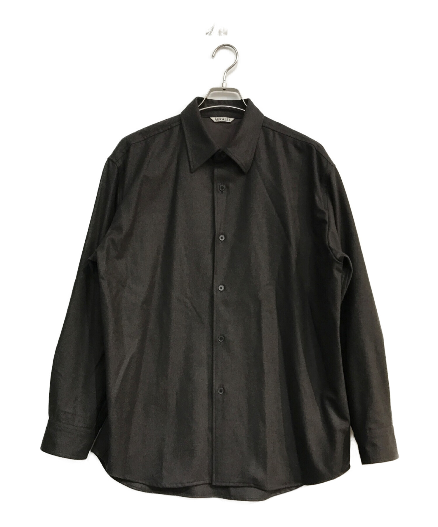中古・古着通販】AURALEE (オーラリー) WOOL FULLING FLANNEL SHIRTS 