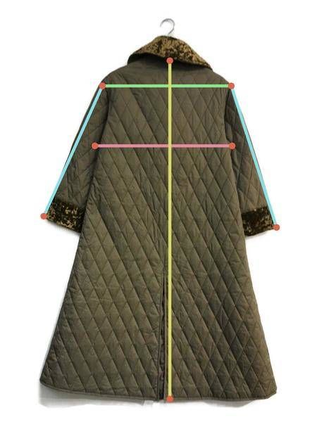 中古・古着通販】RBS (アールビーエス) キルティングAラインコート 63