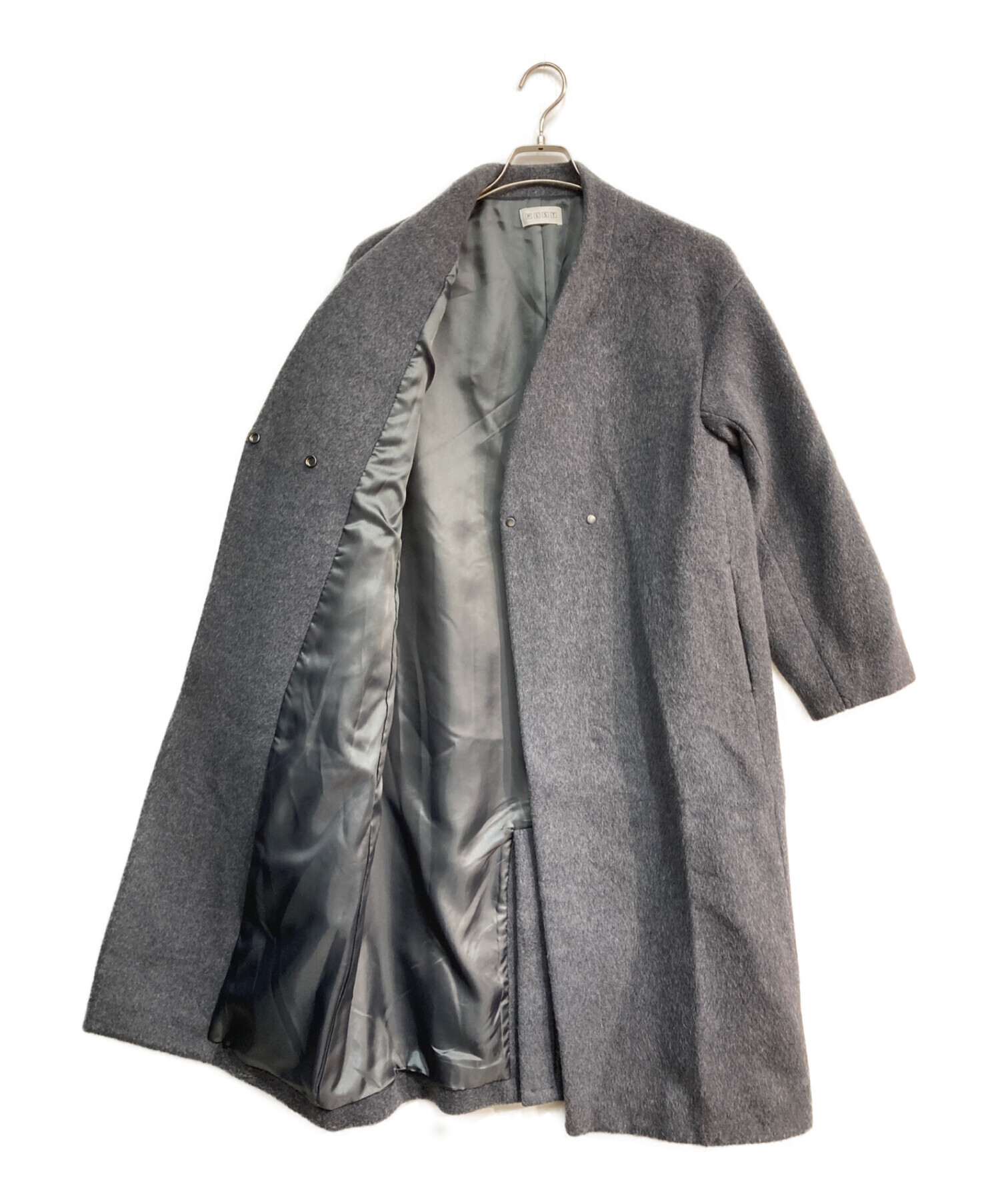 中古・古着通販】PLST (プラステ) ウールモッサシャギーコート