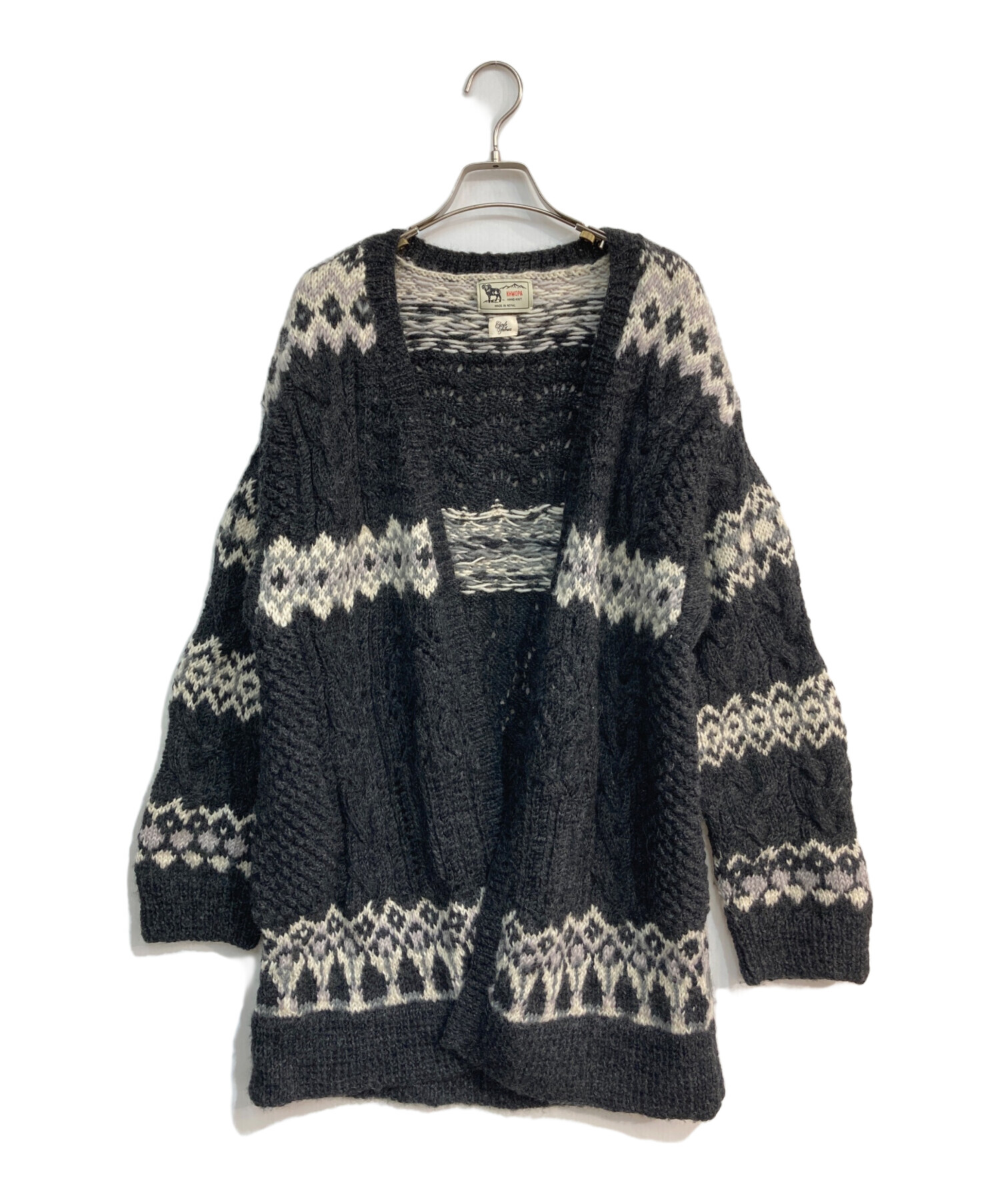 中古・古着通販】cardo fabrica (カルドファブリカ) ケーブル編み込み