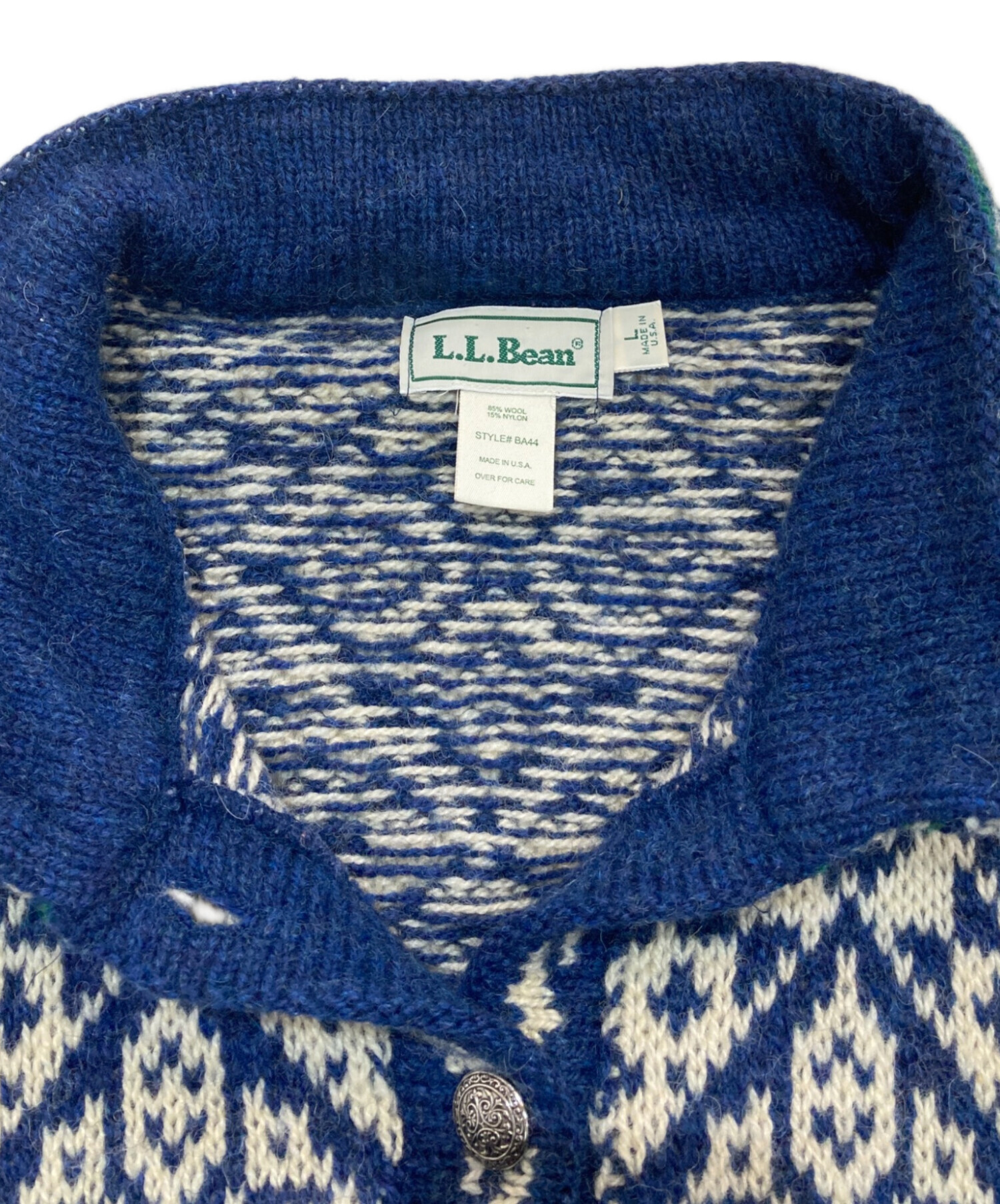 中古・古着通販】L.L.Bean (エルエルビーン) チロルニット 中古・古着通販】L.L.Bean (エルエルビーン) チロルニット