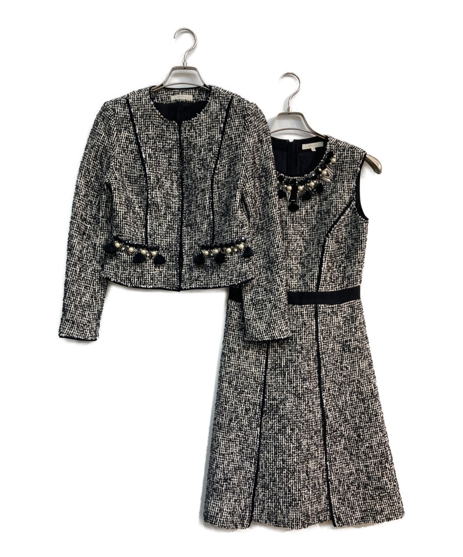 中古・古着通販】EPOCA (エポカ) ツイードセットアップ M5E23-282-09