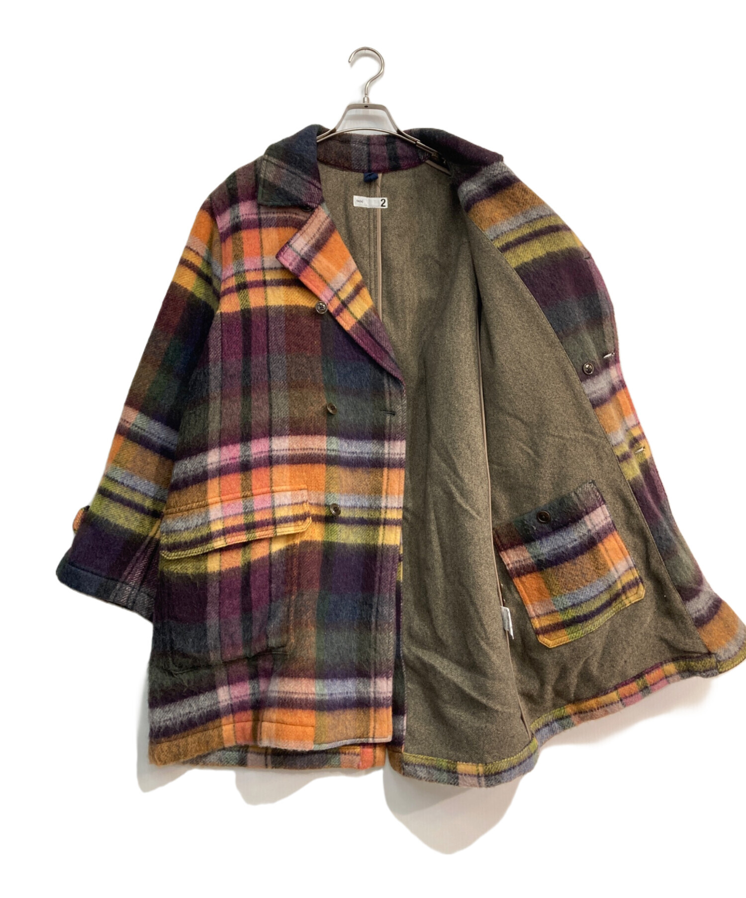 ts(s) ツイード チェック キルティングコート　ティーエスエス ts(s) ツイード チェック キルティングコート ティーエスエス ts(s