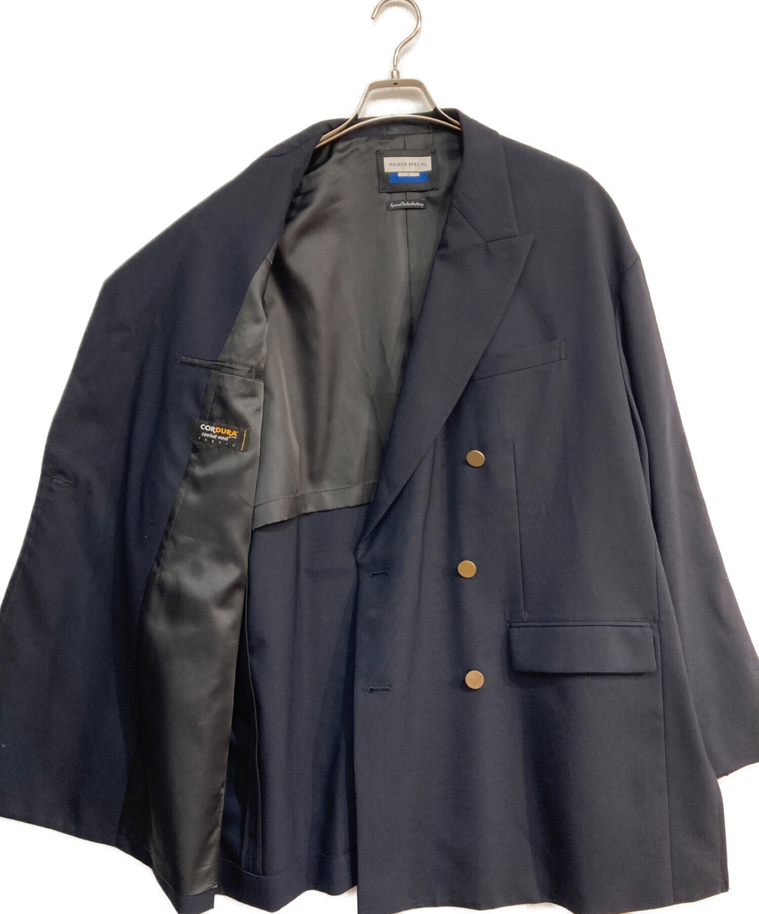 中古・古着通販】MAISON SPECIAL (メゾンスペシャル) ピークドラペル