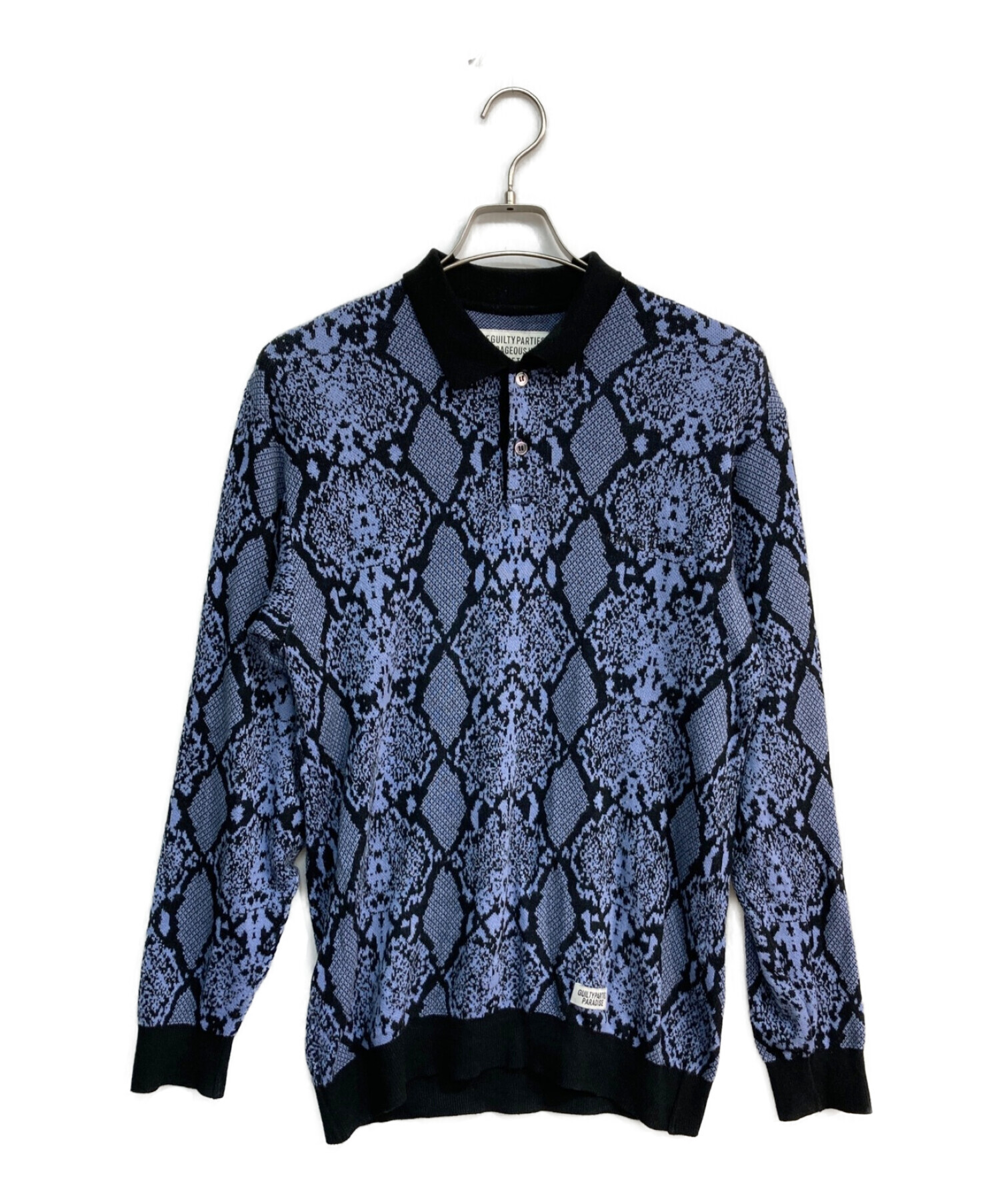 WACKO MARIA (ワコマリア) PYTHON HAWAIIAN SHIRT L/S パイソン柄