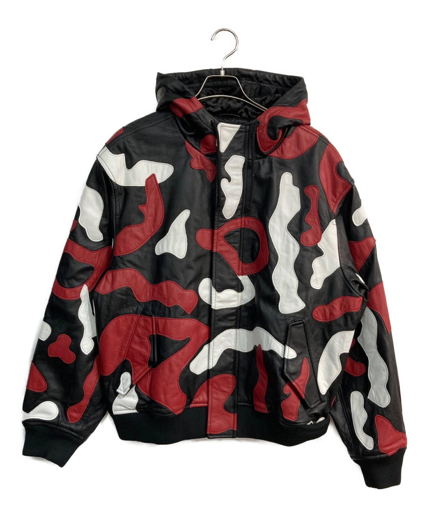 中古・古着通販】Supreme (シュプリーム) Camo Leather Hooded
