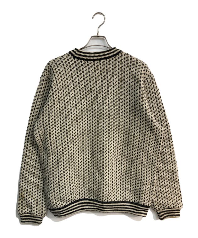 美品　80s ノルウェー製　LLBean　エルエルビーン　バーズアイニット 80s L.L.Bean バーズアイニット ノルウェー