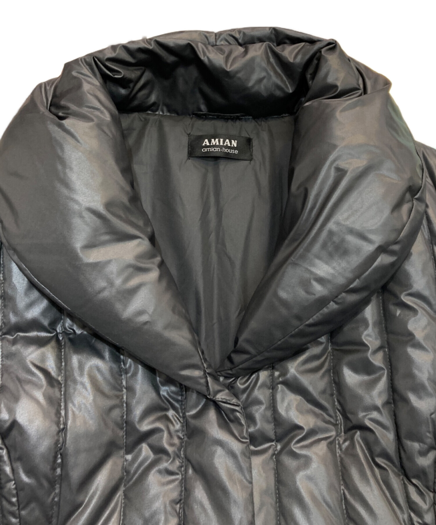 中古・古着通販】AMIAN HOUSE (アミアンハウス) ショールカラーダウン 