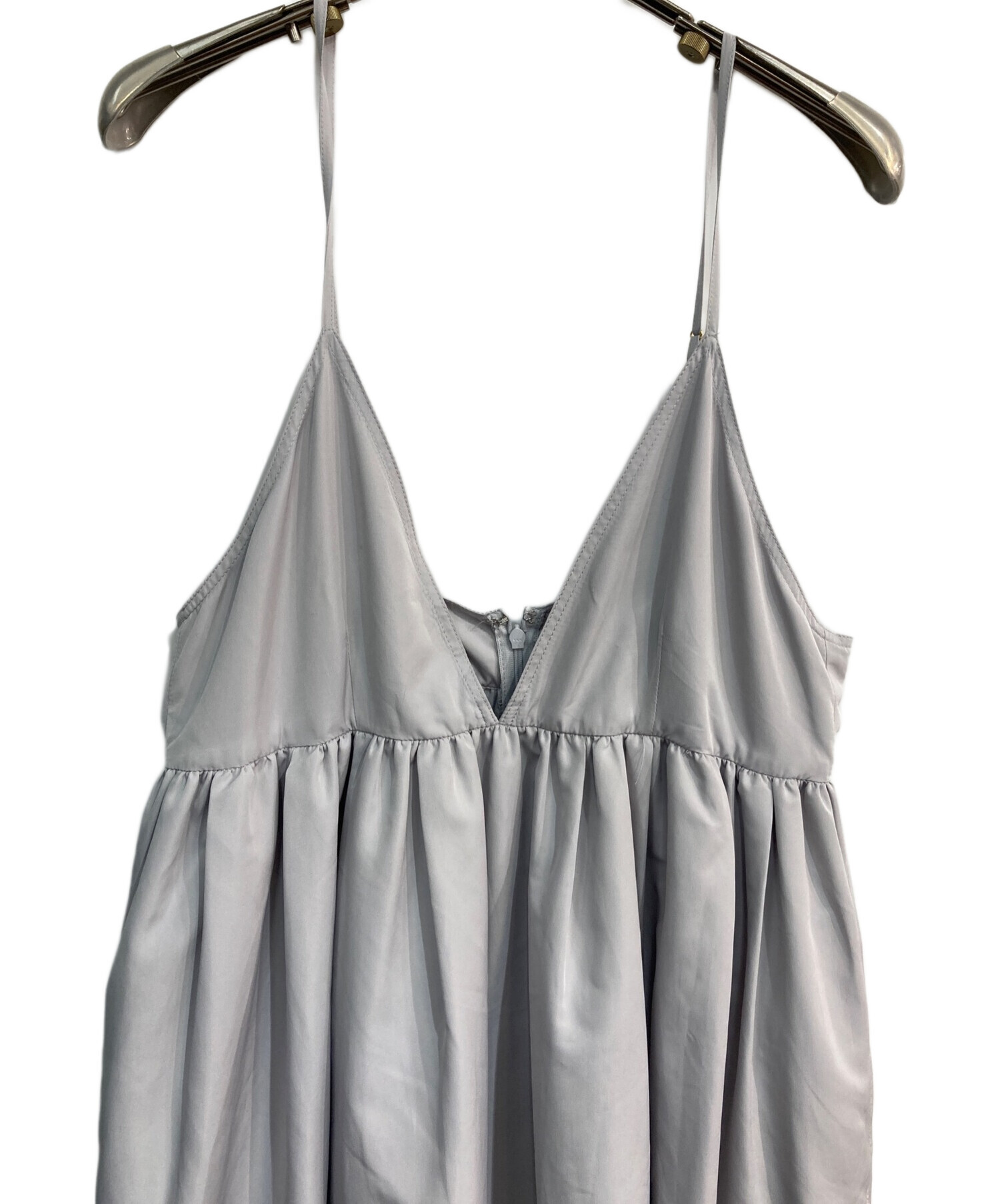 タフタ ギャザーキャミワンピース 36 WEB限定】タフタギャザー