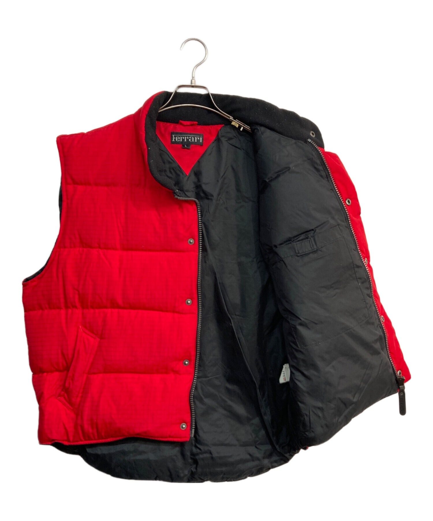 中古・古着通販】Ferrari (フェラーリ) ナイロンダウンベスト リップス