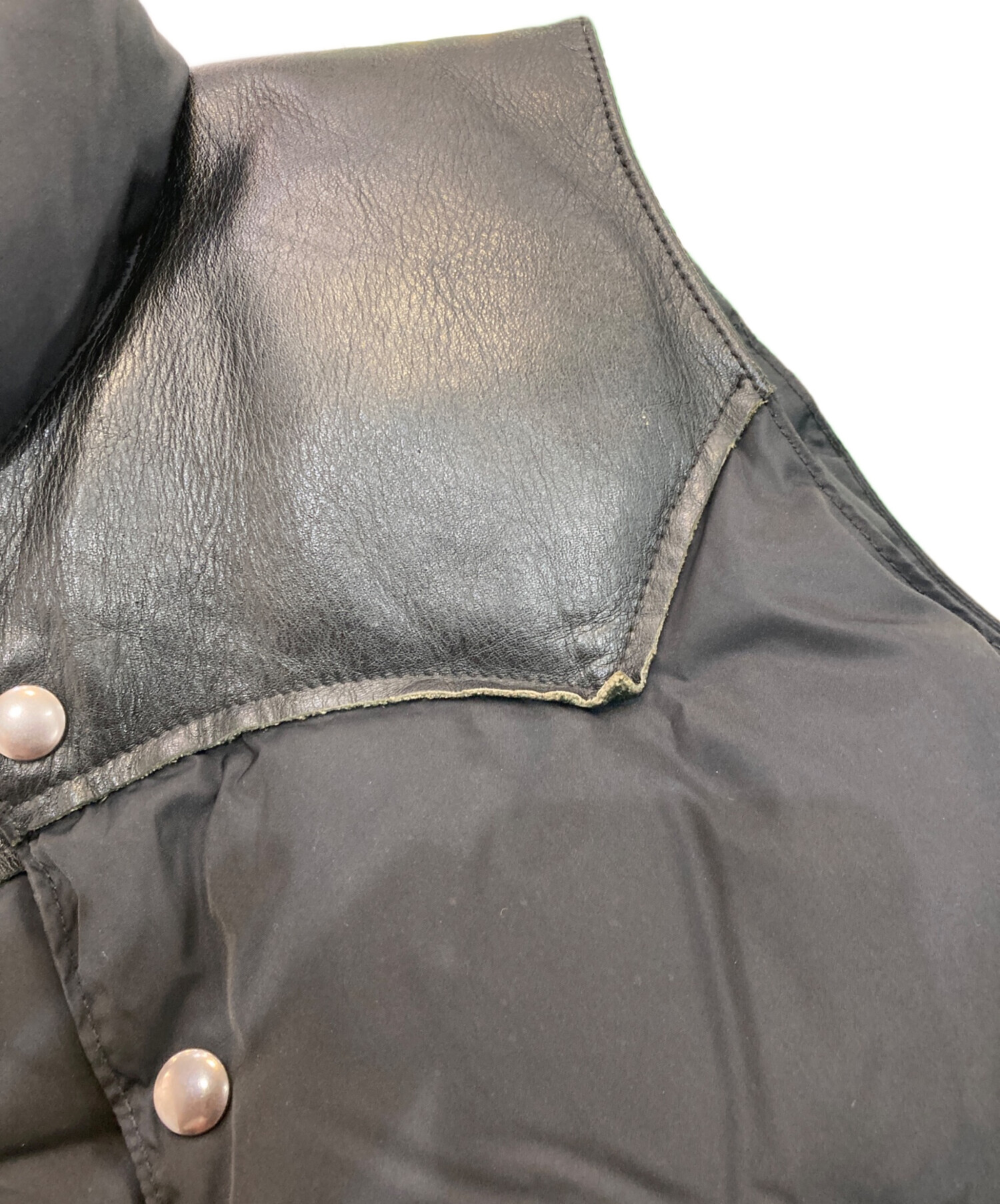 新品未使用　タグ付き　ロッキーマウンテン　ダウンベスト　レザー　ボア　黒 楽天市場】【☆】 CHRISTY VEST / NYLON ボア付 Rocky Mountain