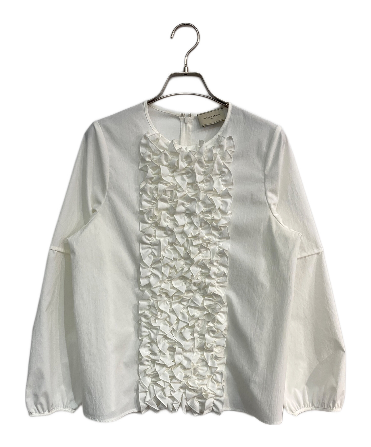 ユナイテッドアローズ リッチフリルブラウス UNITED ARROWS（ユナイテッドアローズ）の「リッチフリル ブラウス