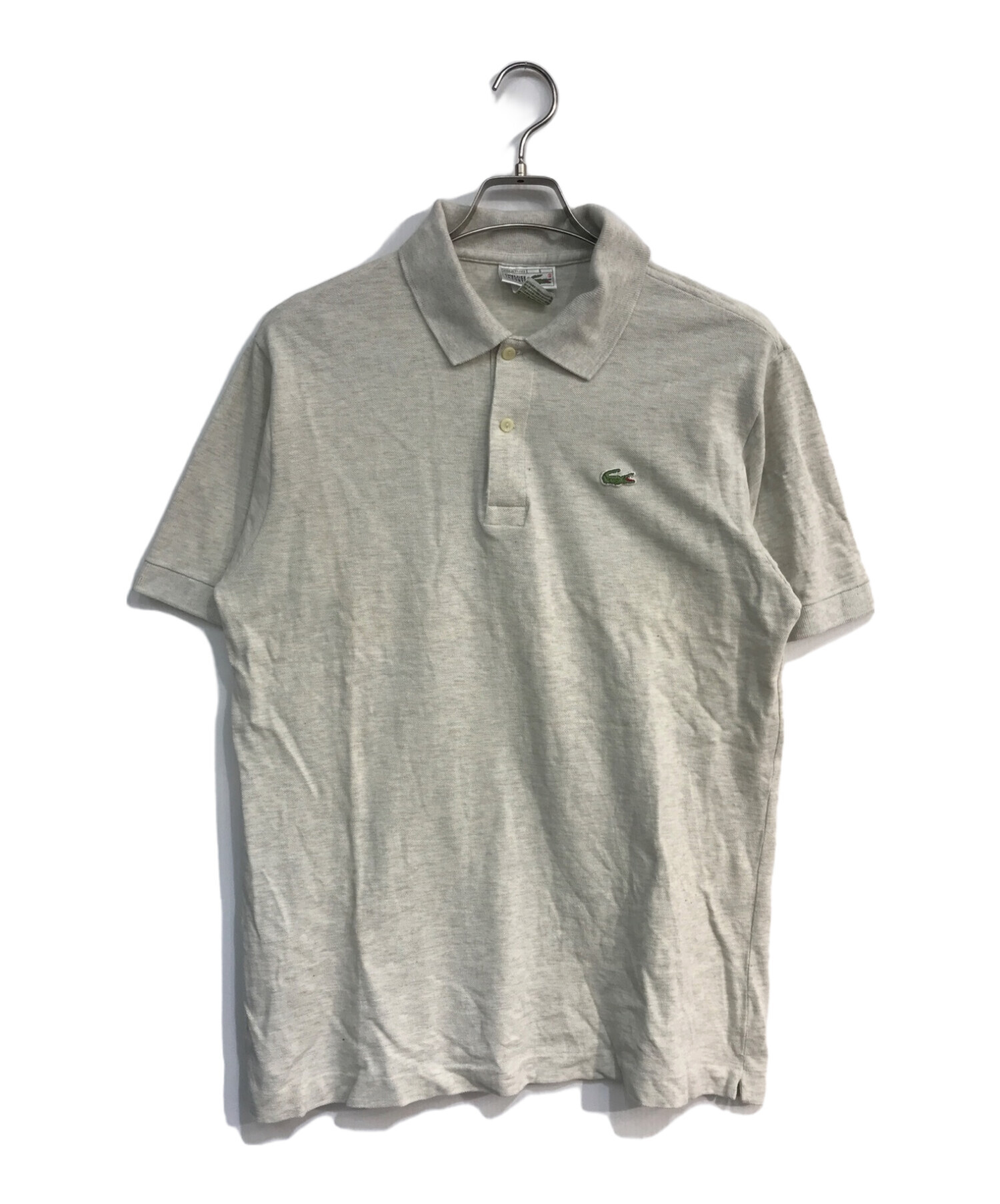 LACOSTE ラコステ ポロシャツ フランス製 サイズ5 フレンチラコステ 白