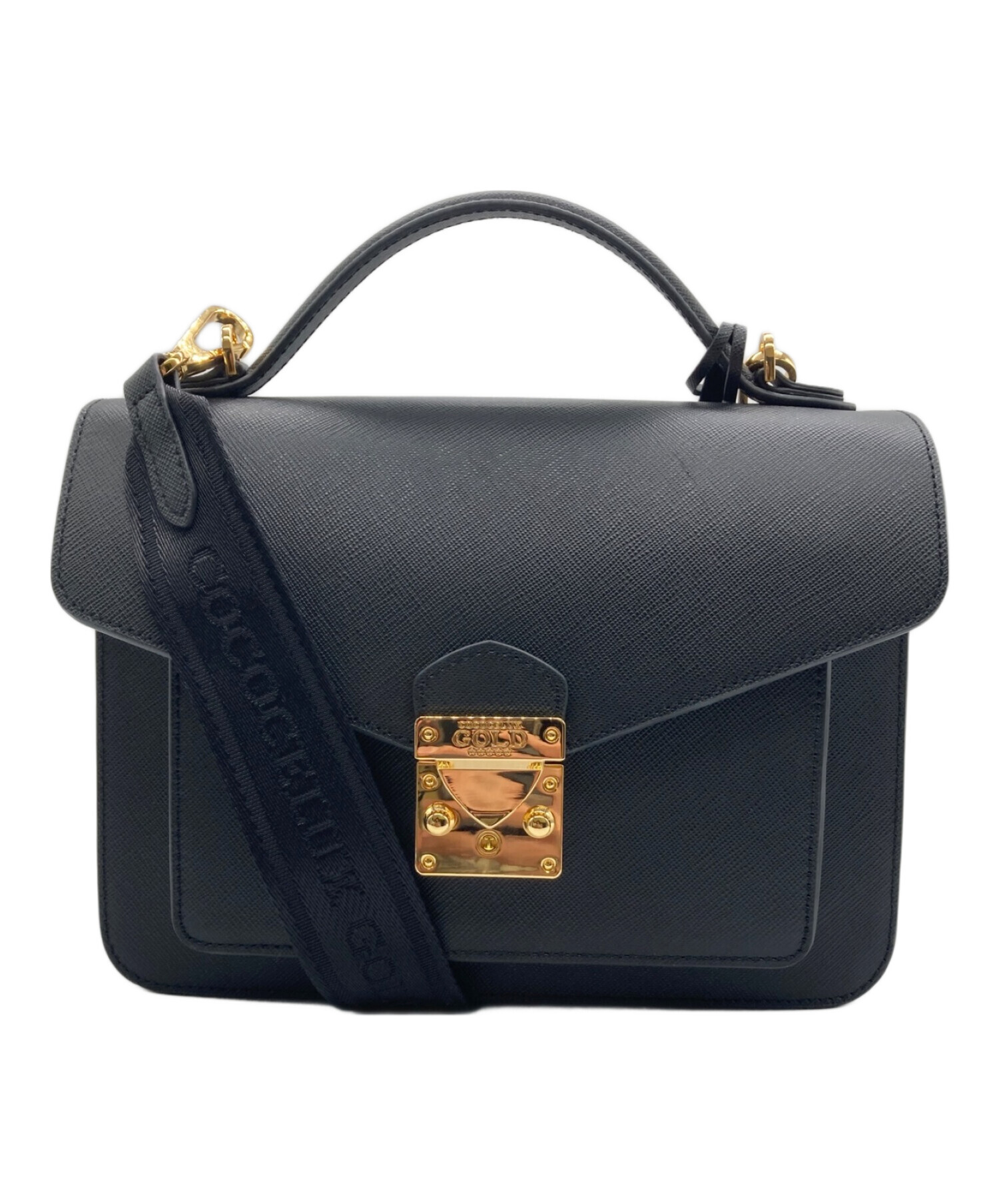 ココセリュックスゴールド 2WAY ショルダーバッグ トートバッグ GOLD