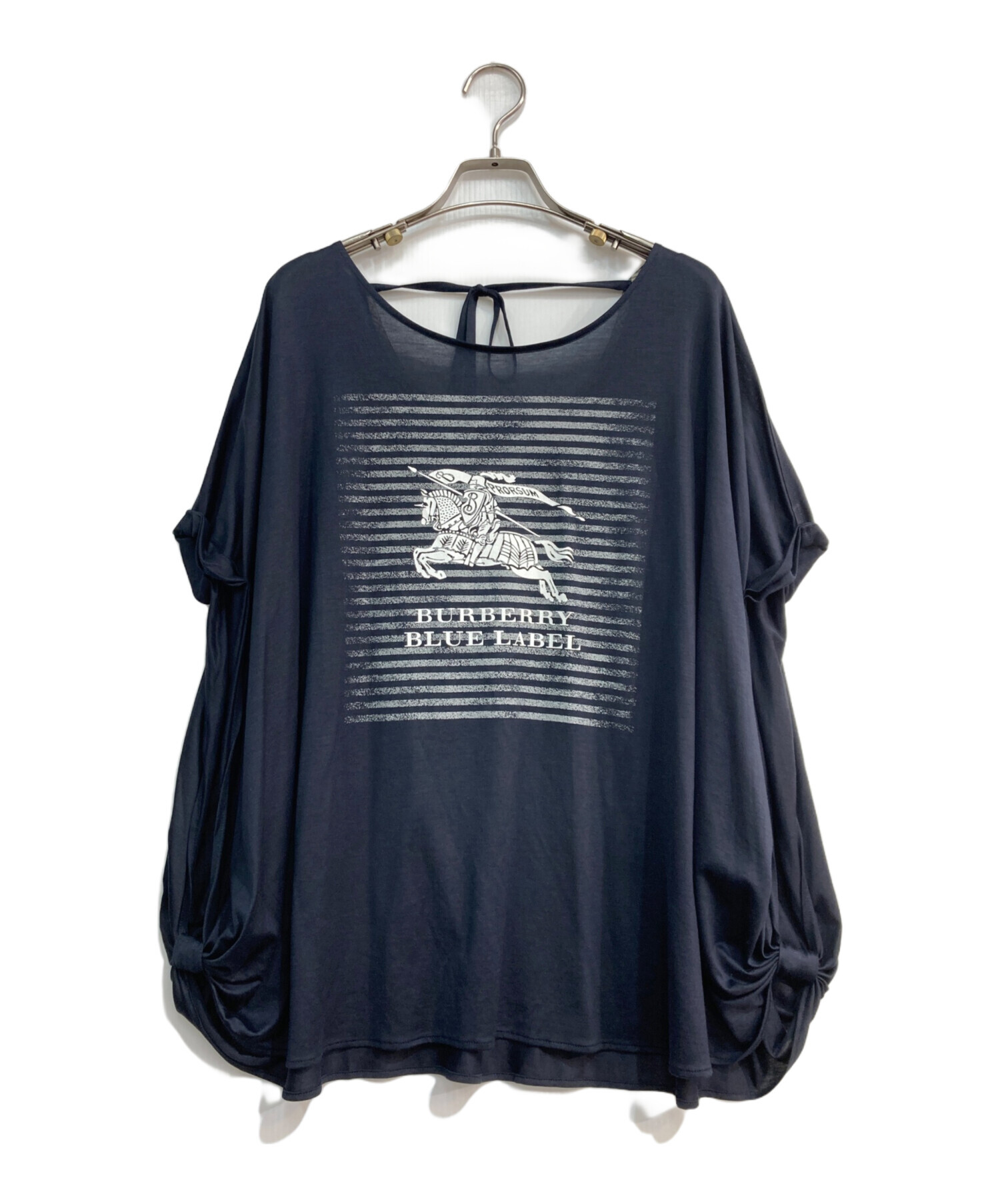 BURBERRY ブルーレーベル　ノバチェック柄 半袖 カットソー　M Burberry Blue label カットソー BURBERRY ブルーレーベル ノバ