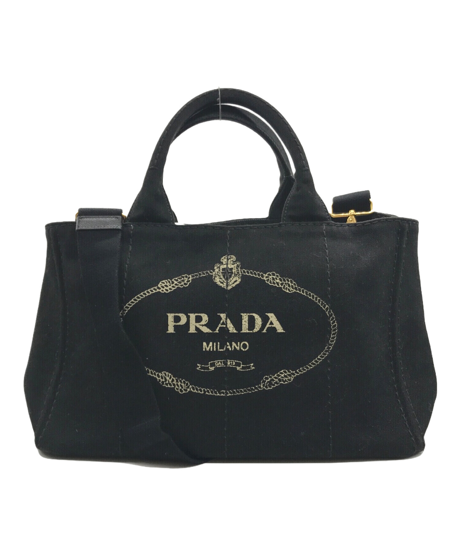 中古・古着通販】PRADA (プラダ) カナパ キャンバス 2WAYバッグ HH-I38 