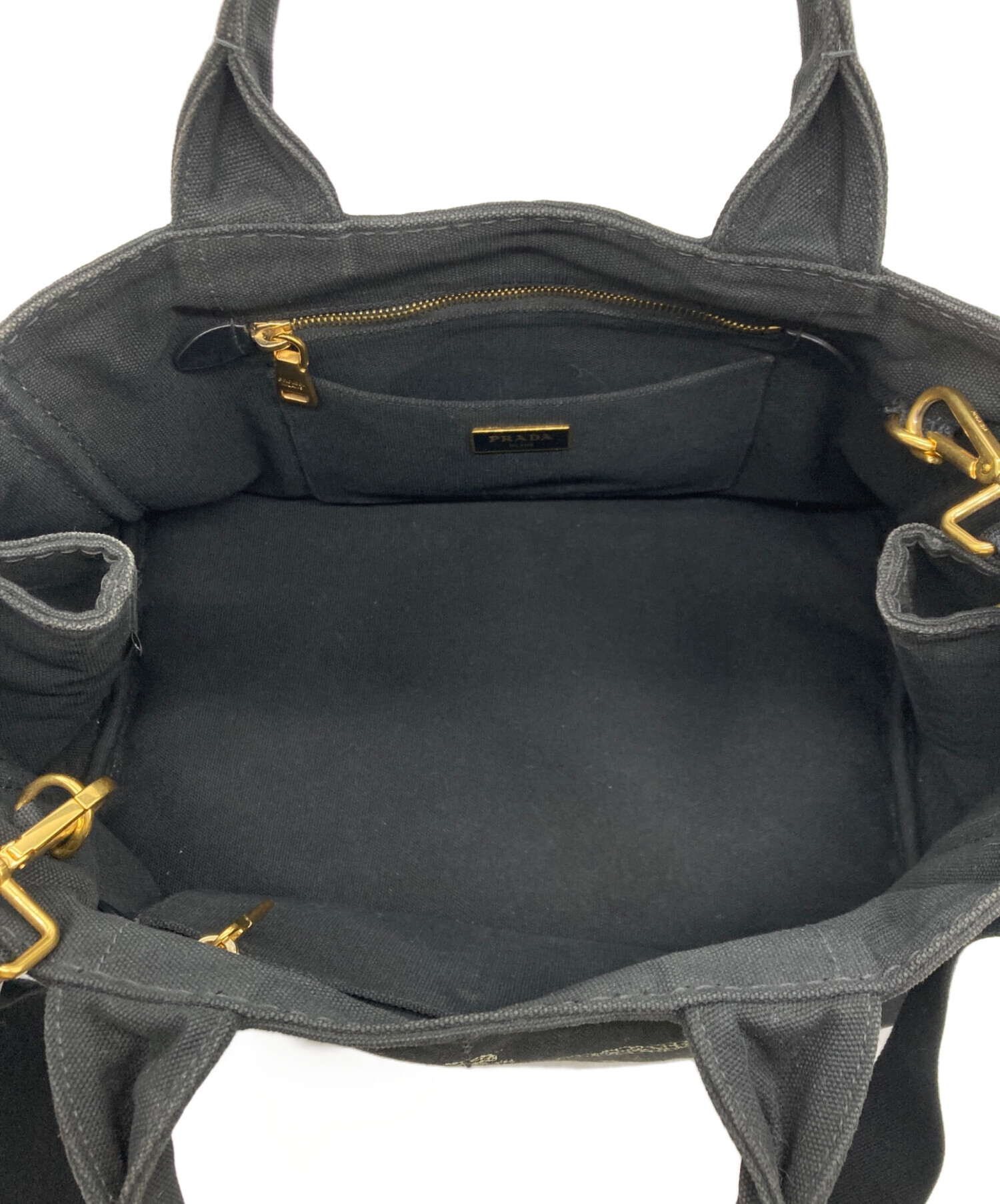 中古・古着通販】PRADA (プラダ) カナパ キャンバス 2WAYバッグ HH-I38