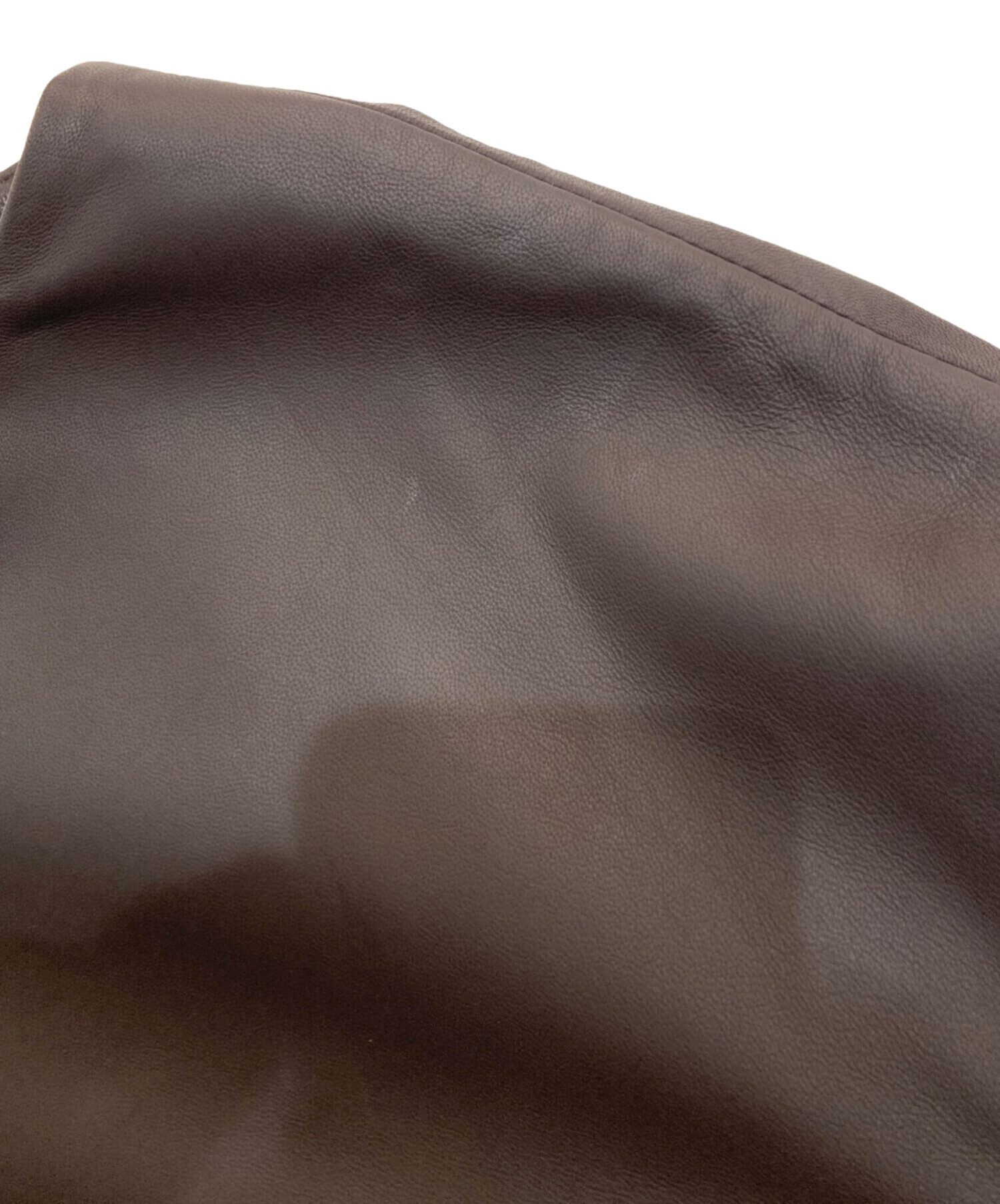 中古・古着通販】BEARDSLEY (ビアズリー) ラムレザーブルゾン