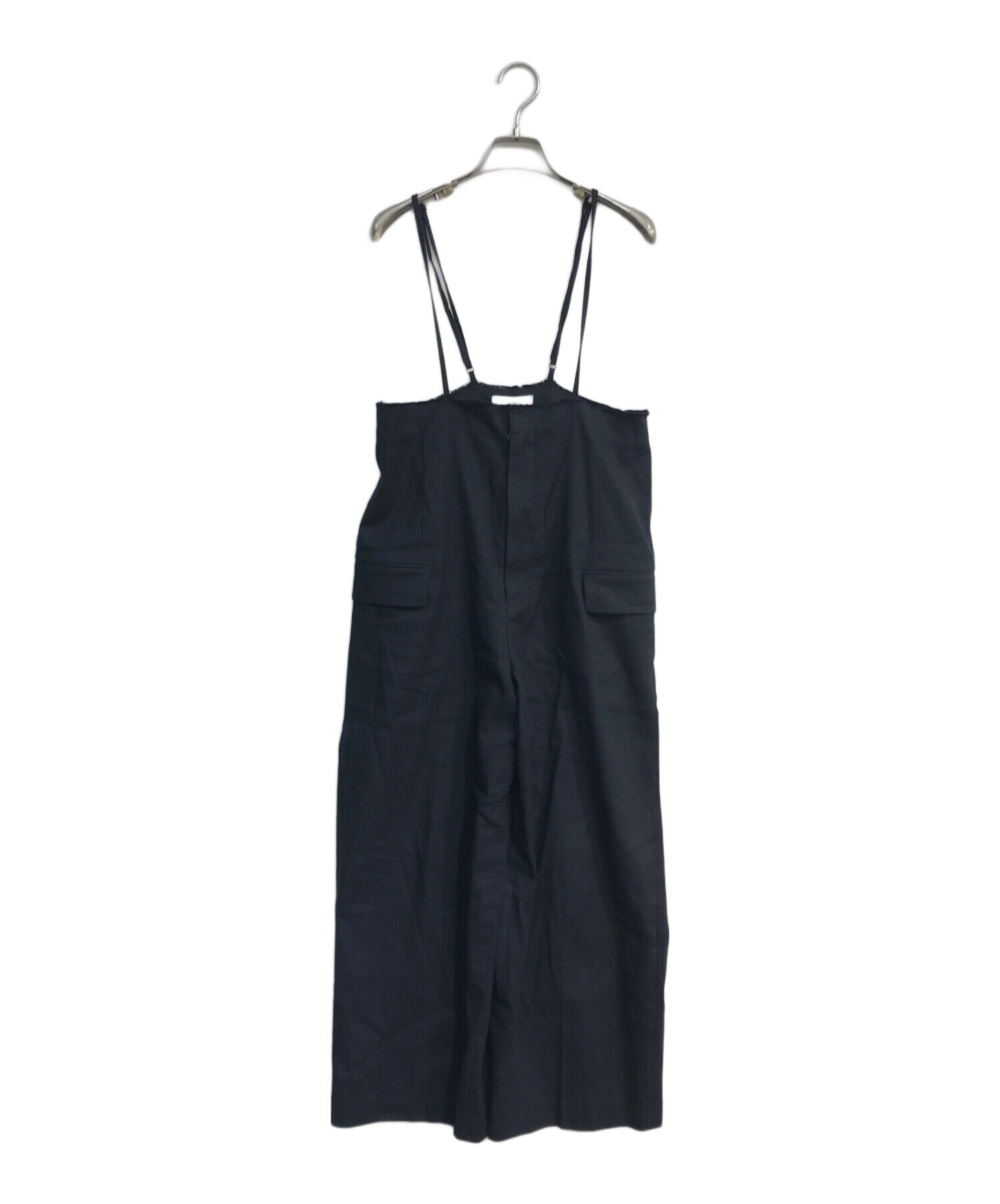 IENA SLOBE ネイビーサロペット SLOBE IENA タックキャミサロペット