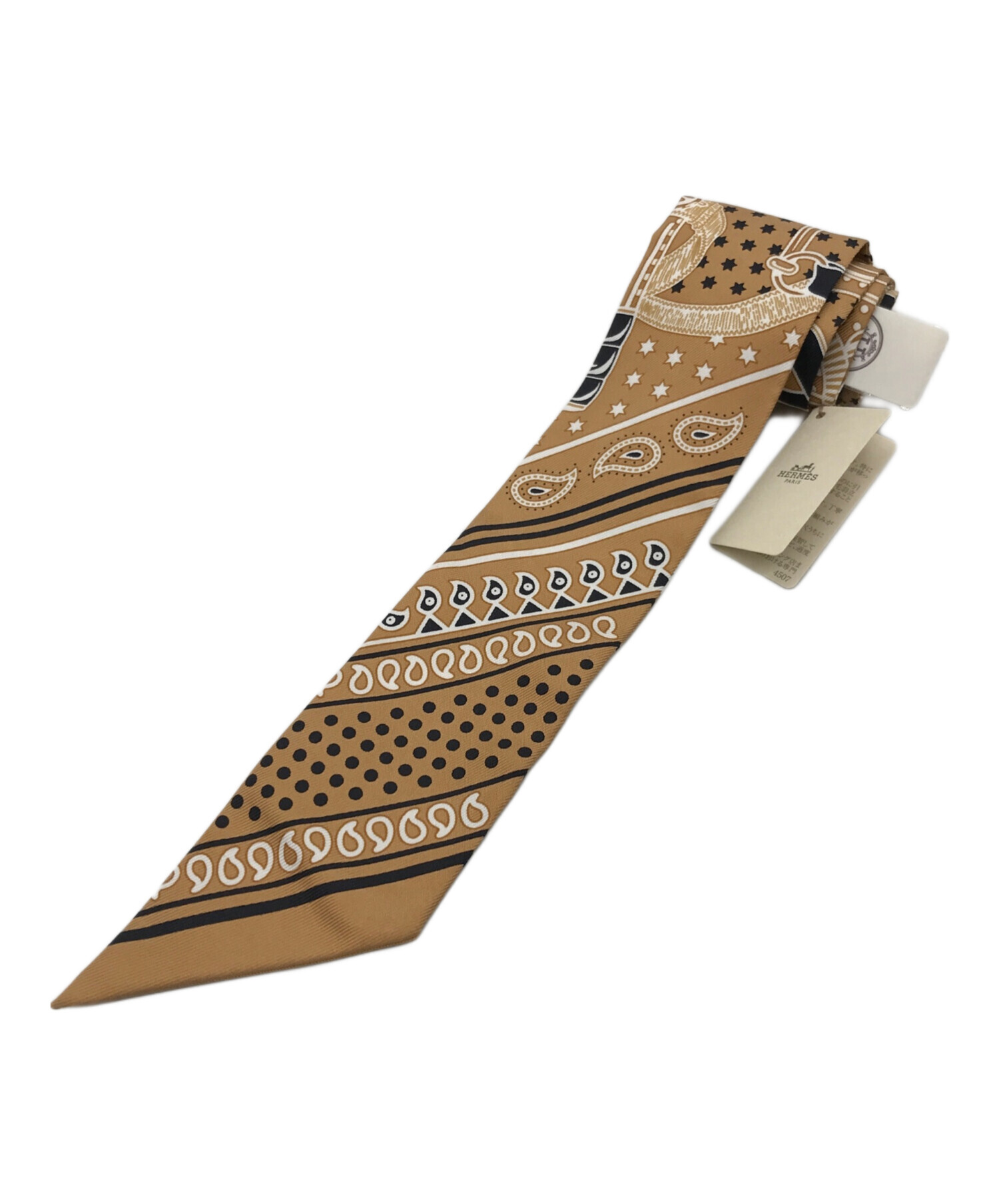 HERMES エルメス ツイリー スカーフ　中古品 エルメス(HERMES)エルメス ツイリー プレシュー スカーフ 衣料品