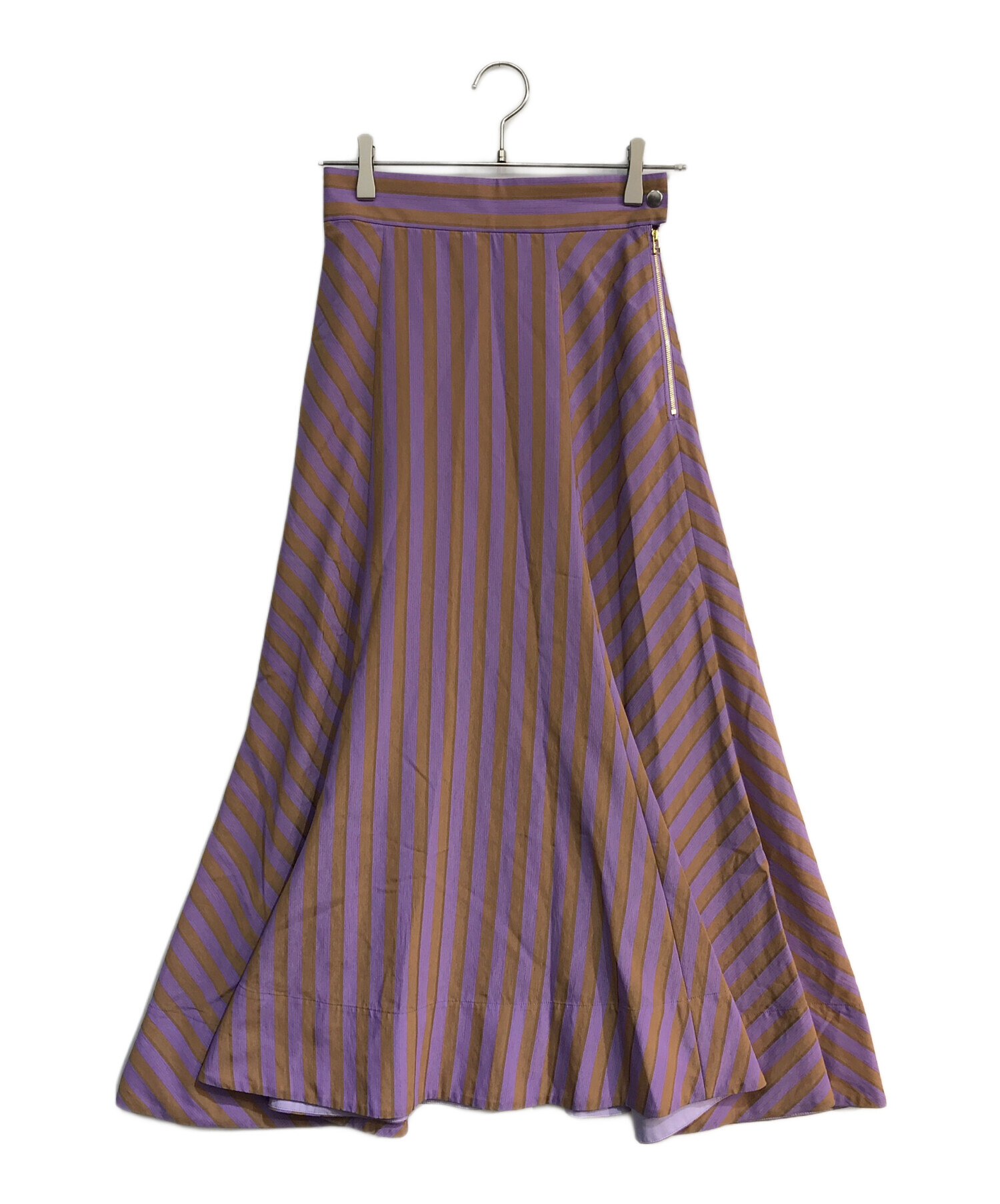 中古・古着通販】ESTNATION (エストネーション) ストライプマキシ