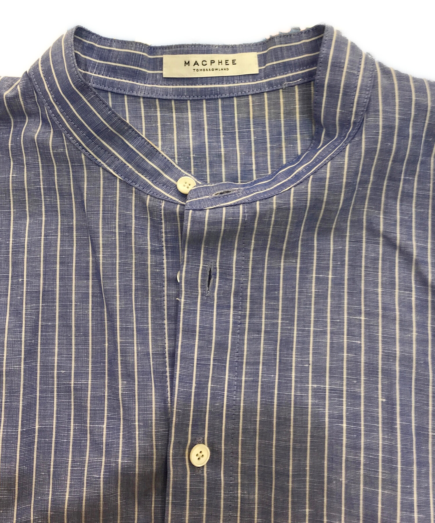 中古・古着通販】MACPHEE (マカフィー) コットンリネンソリッド