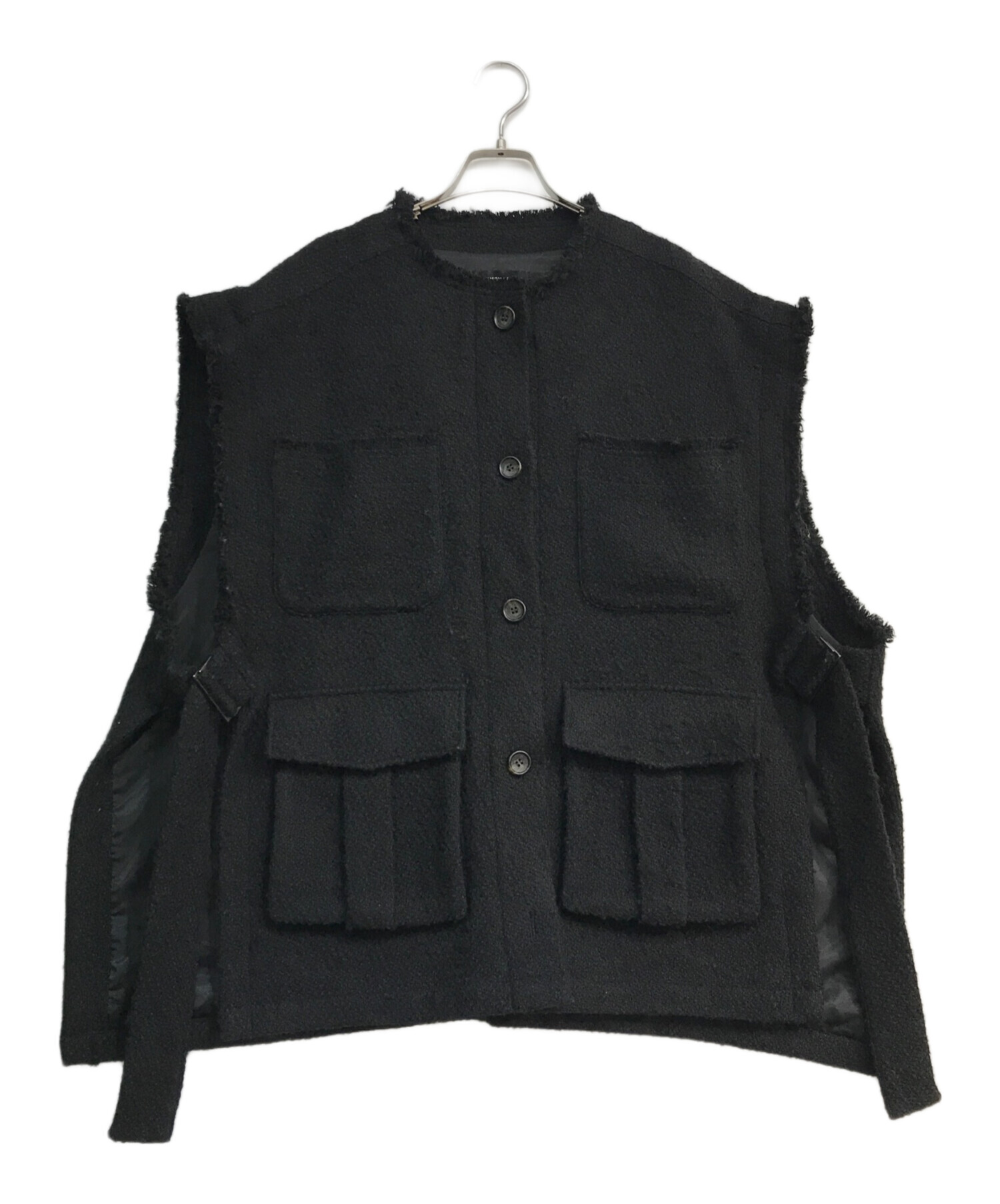 中古・古着通販】MAISON SPECIAL (メゾンスペシャル) ツイードベスト 