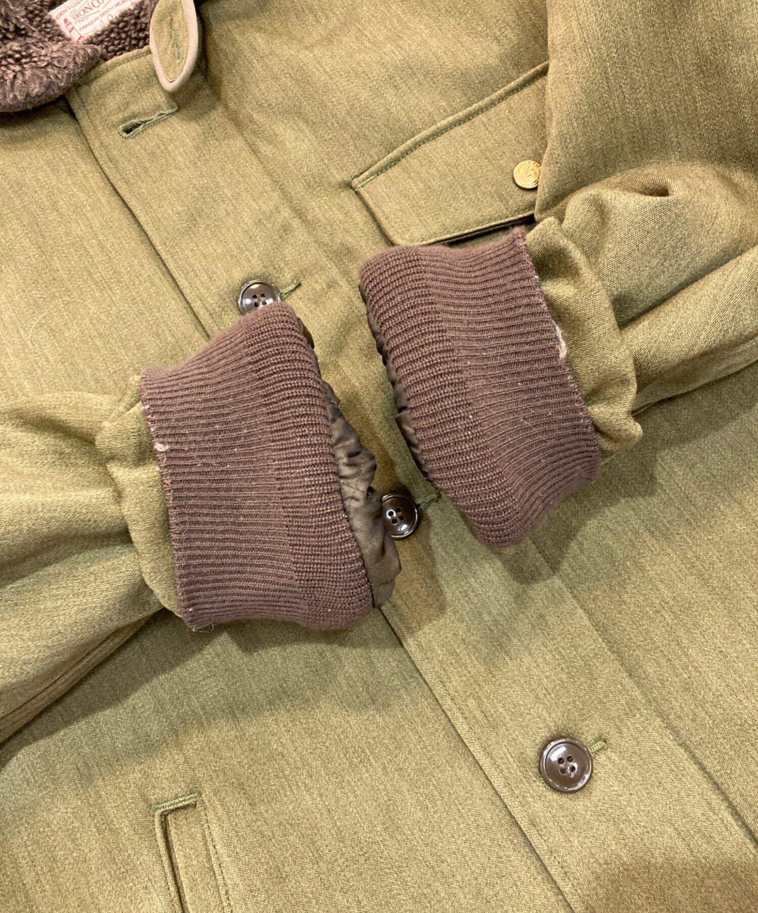 中古・古着通販】BONCOURA (ボンクラ) デッキジャケット オリーブ