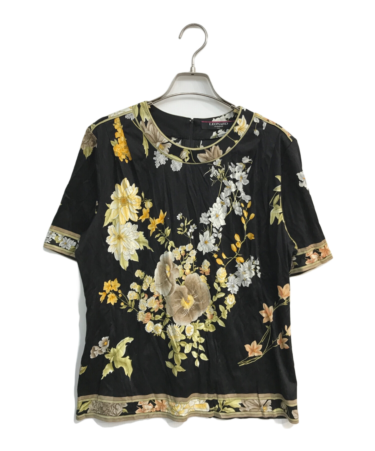 中古・古着通販】LEONARD (レオナール) 花柄ストレッチセットアップ