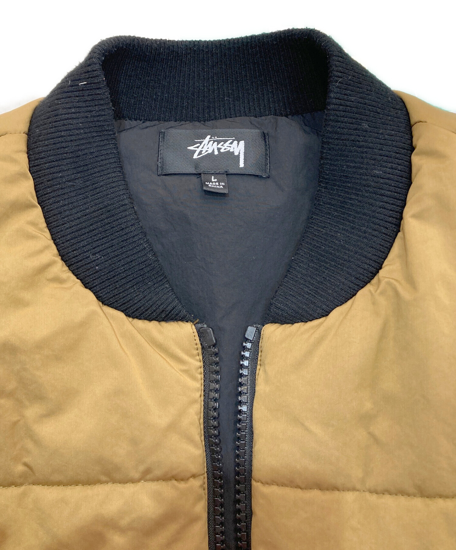 中古・古着通販】stussy (ステューシー) PRIMALOFT QUILTED VEST